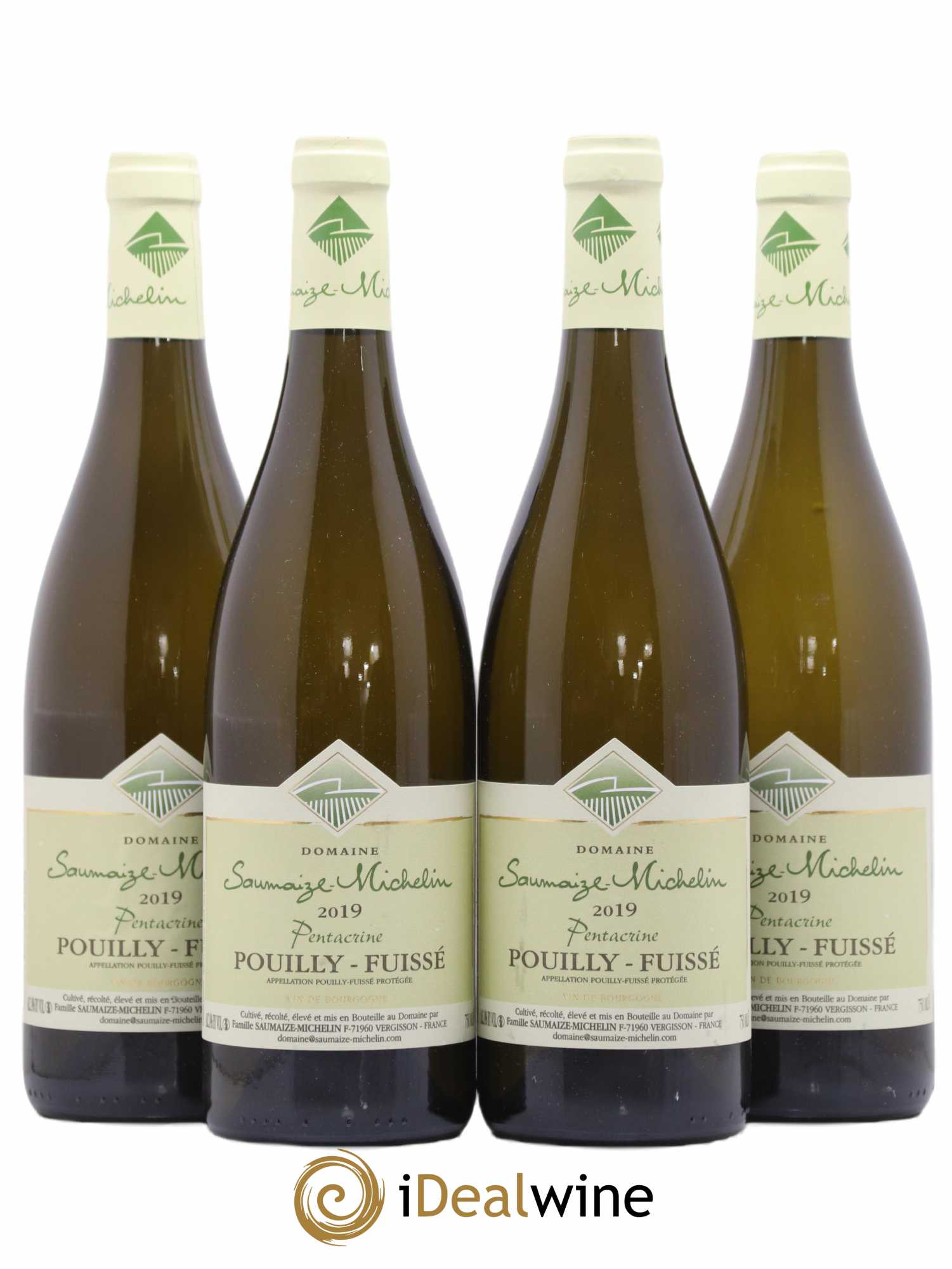 Pouilly-Fuissé 2019 - Posten von 4 Flaschen - 0