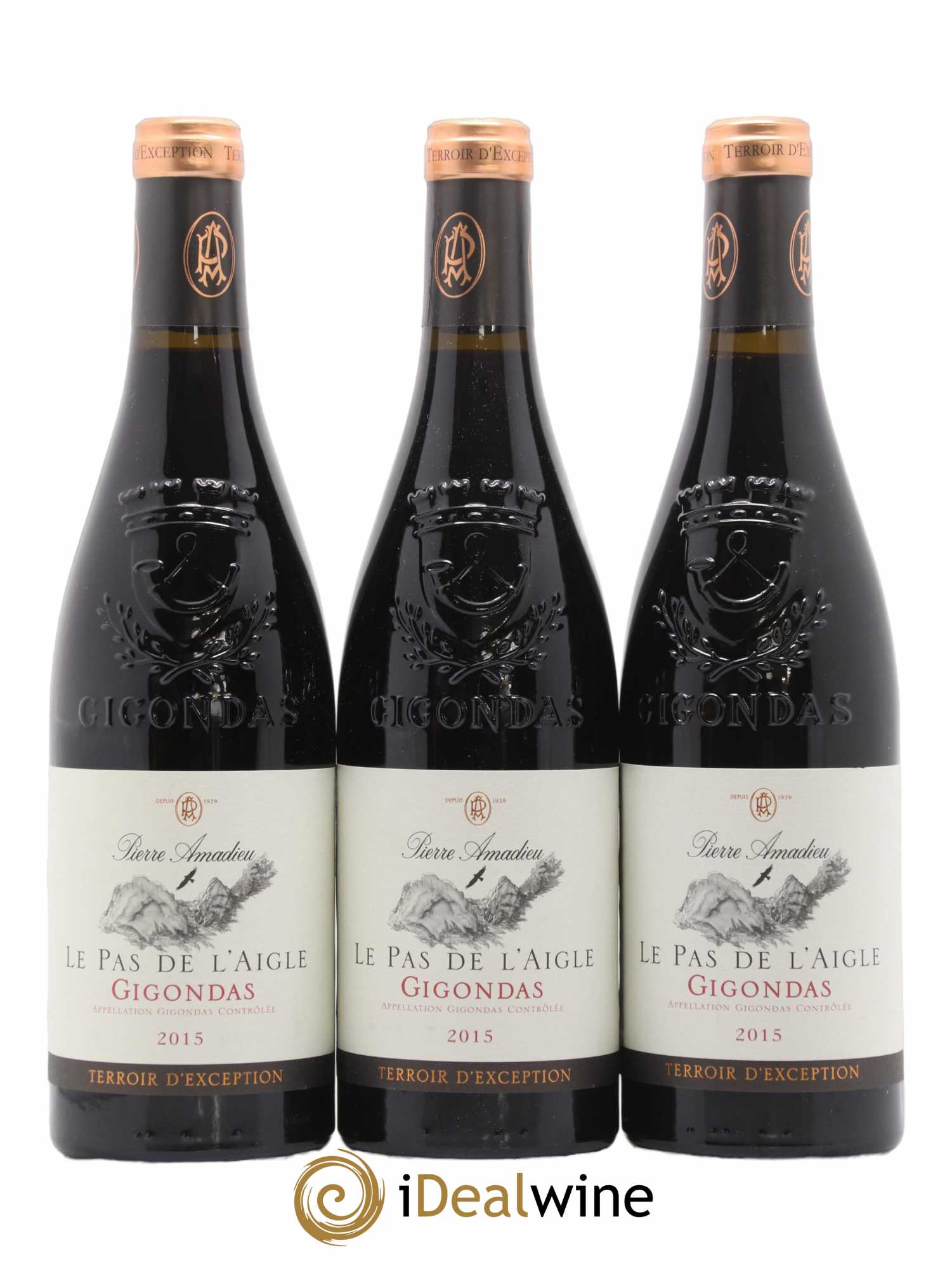 Acheter vin Gigondas Le Pas de l'Aigle Pierre Amadieu 2015 (lot