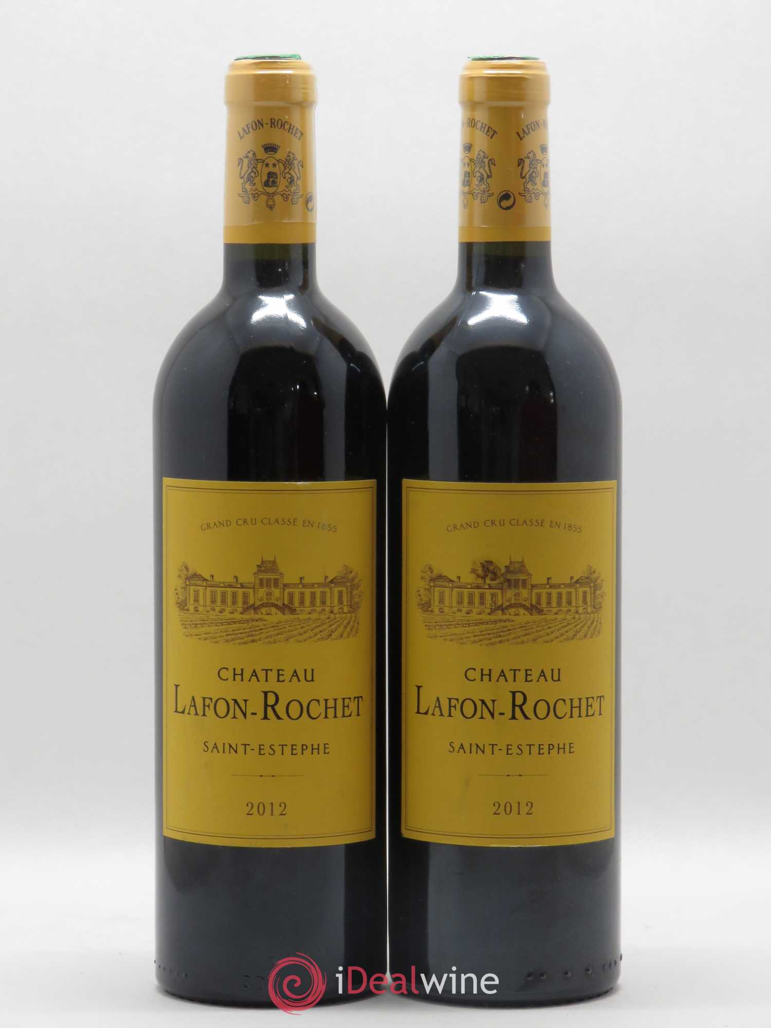 Château Lafon Rochet 4ème Grand Cru Classé 2012 - Lot de 2 bouteilles - 0