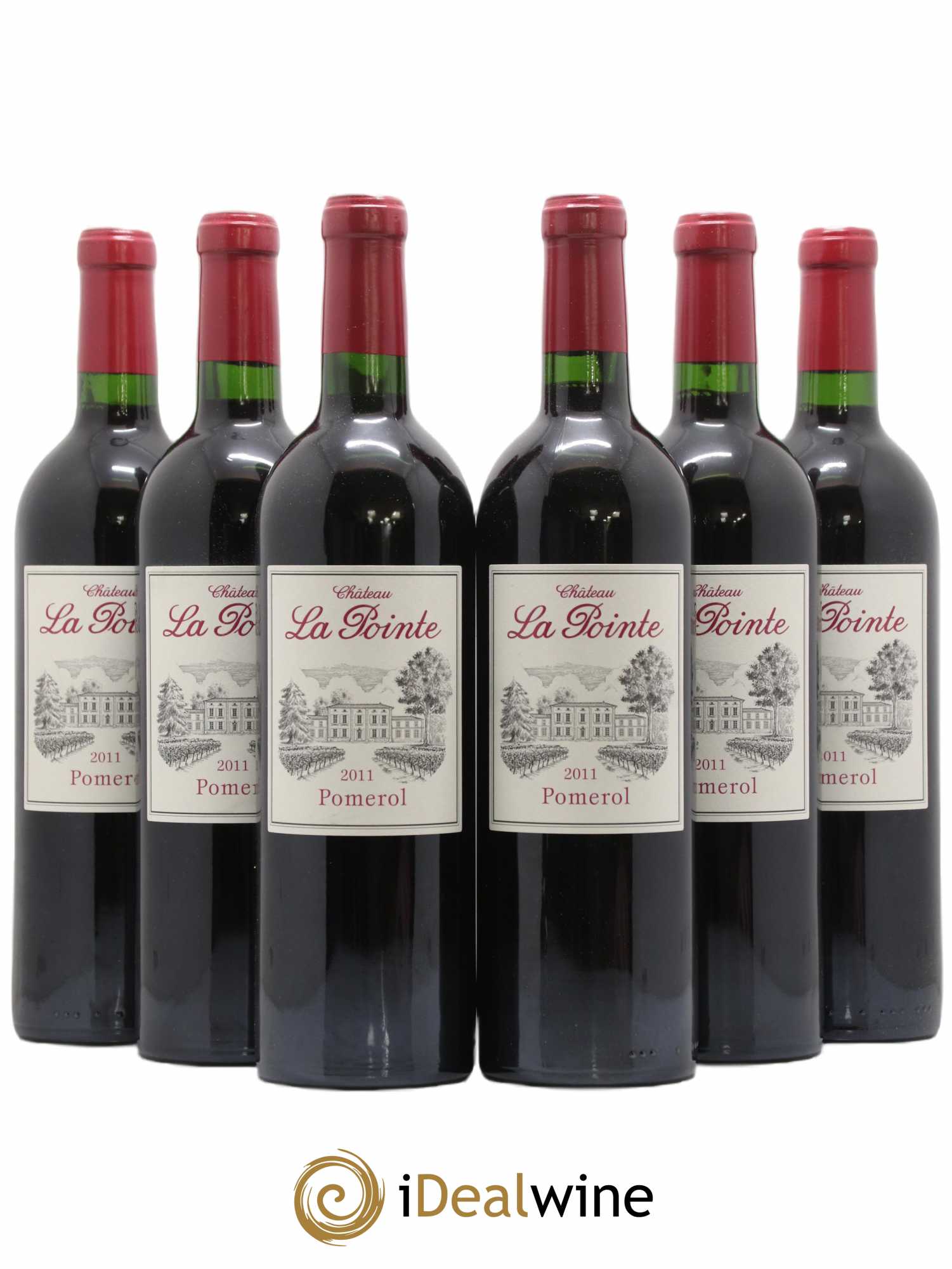 Château la Pointe 2011 - Lot de 6 bouteilles - 0