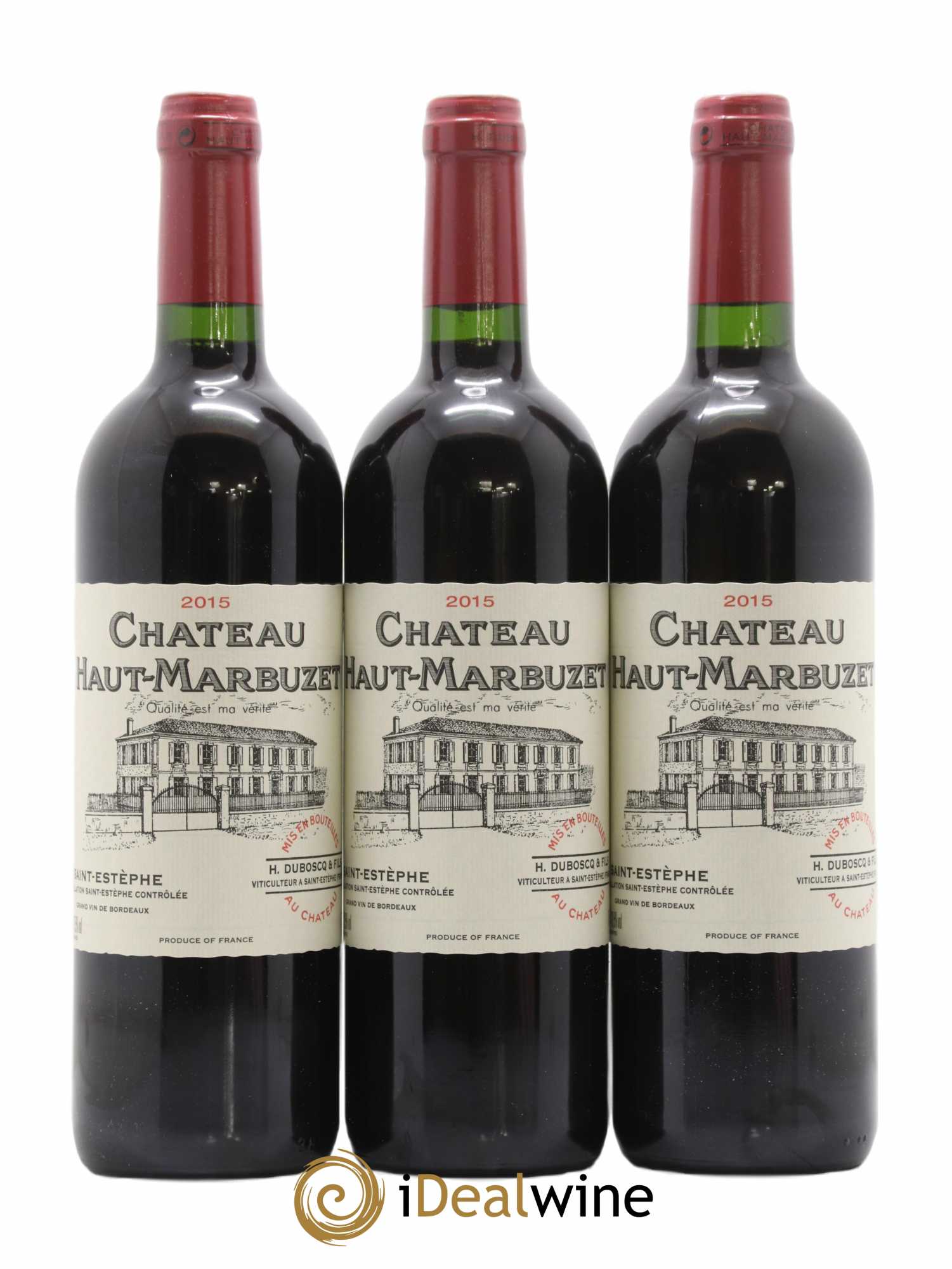Château Haut Marbuzet 2015 - Lot de 6 bouteilles - 2