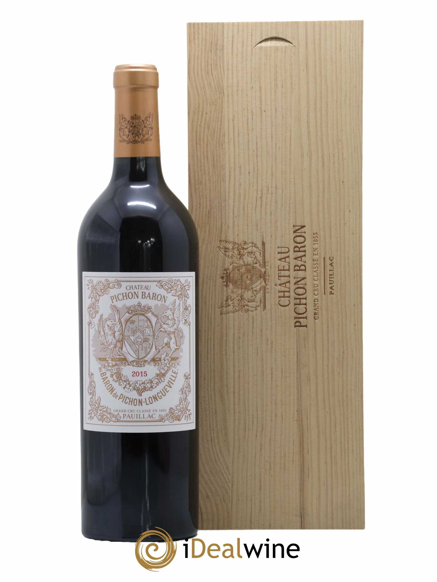 Pichon Longueville Baron 2ème Grand Cru Classé 2015 - Lot de 1 bouteille - 0