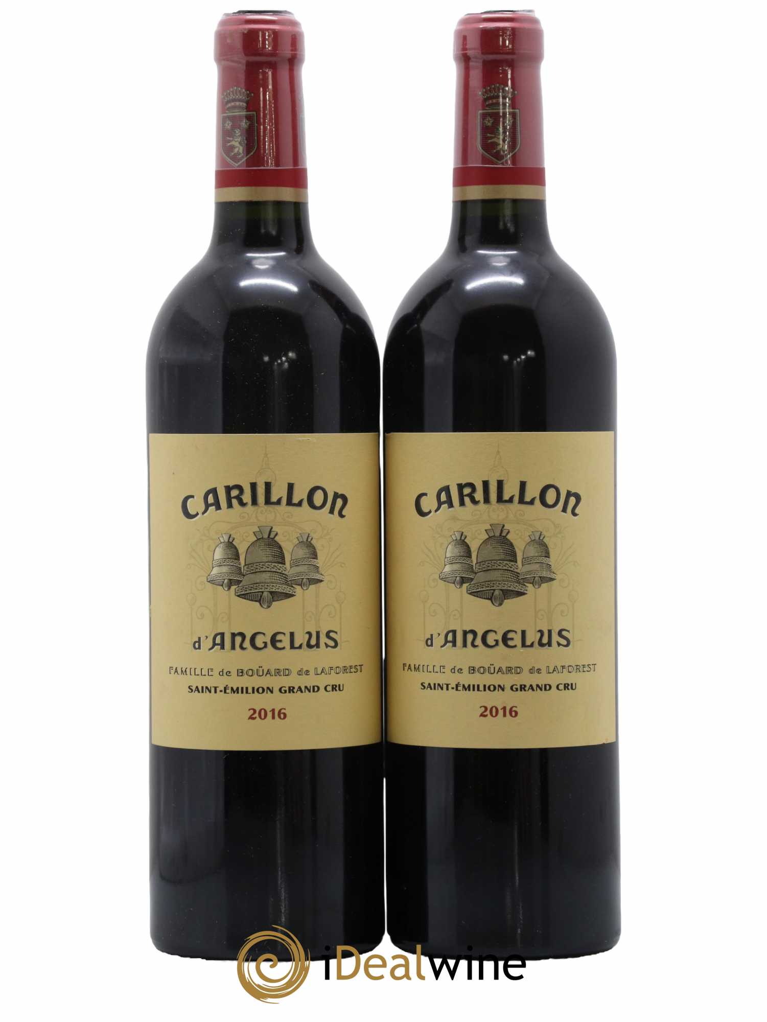 Le Carillon de l'Angélus Second Vin 2016 - Lot de 2 bouteilles - 0