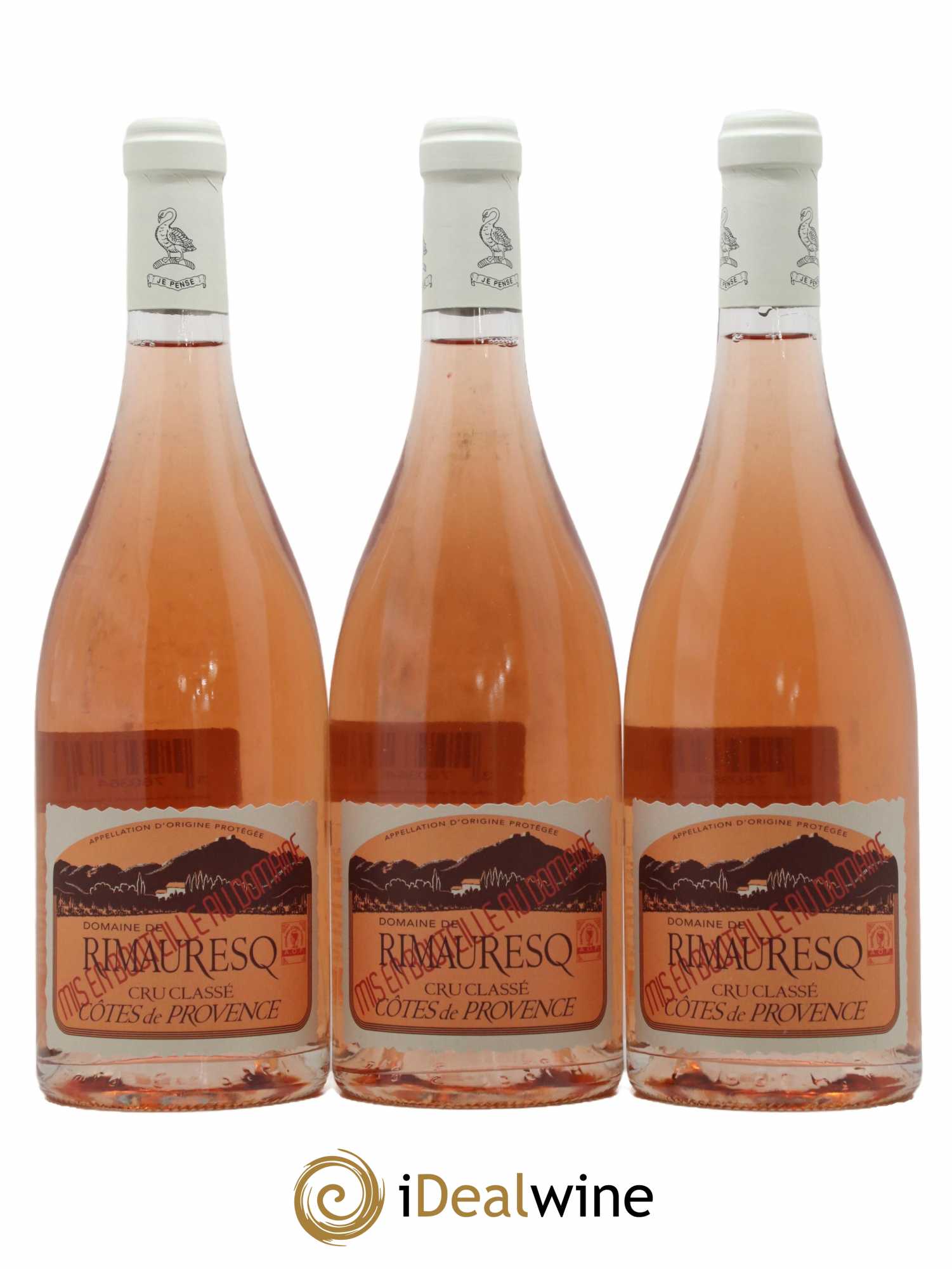 Côtes de Provence Rimauresq Cru Classé Cuvée Rebelle 2022 - Lot de 3 bouteilles - 0