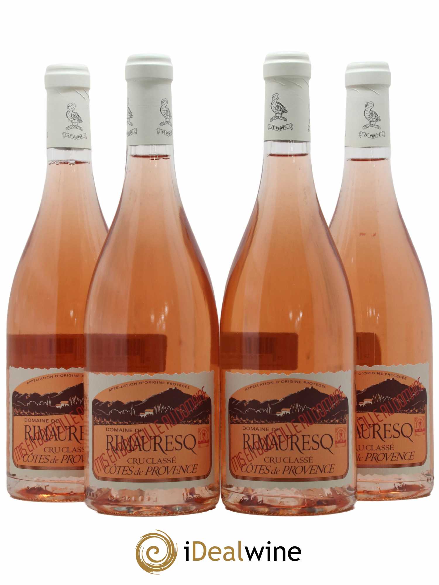 Côtes de Provence Rimauresq Cru Classé Cuvée Rebelle 2022 - Lot de 4 bouteilles - 0