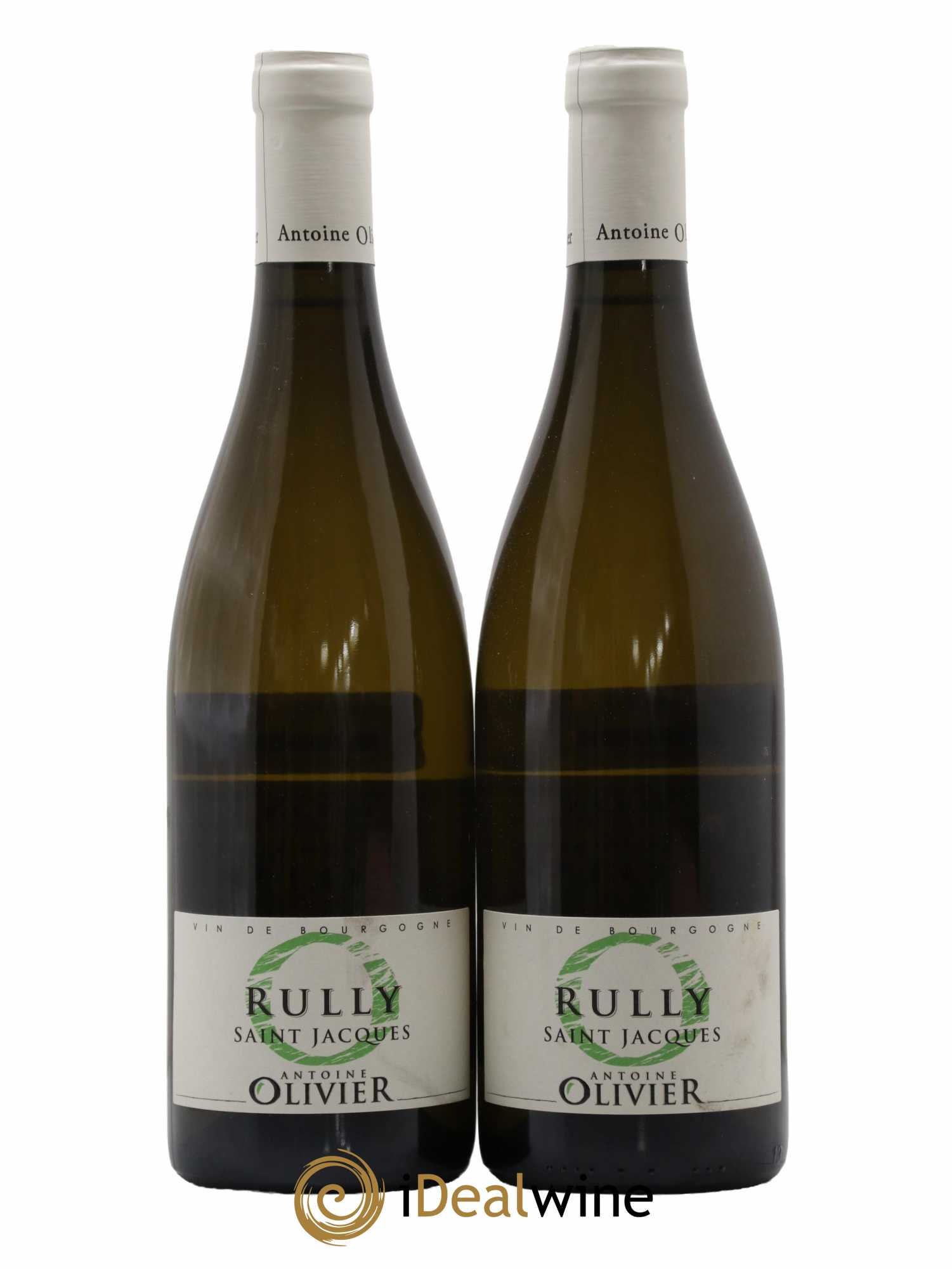 Rully Saint Jacques Antoine Olivier 2019 - Lot de 2 bouteilles - 0