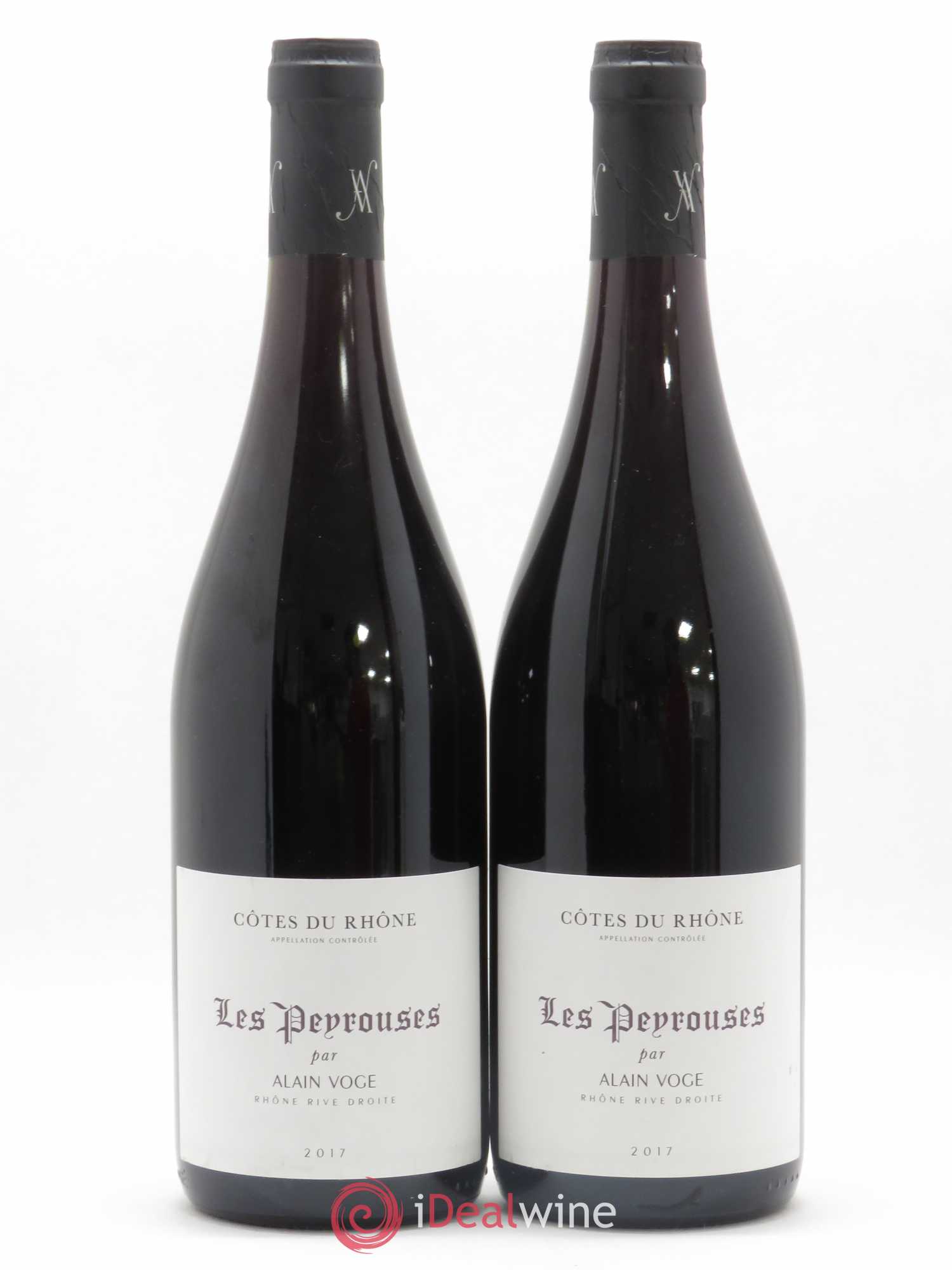 Côtes-du-Rhône Les Peyrousses Alain Voge (Domaine) 2017 - Lot de 5 bouteilles - 2