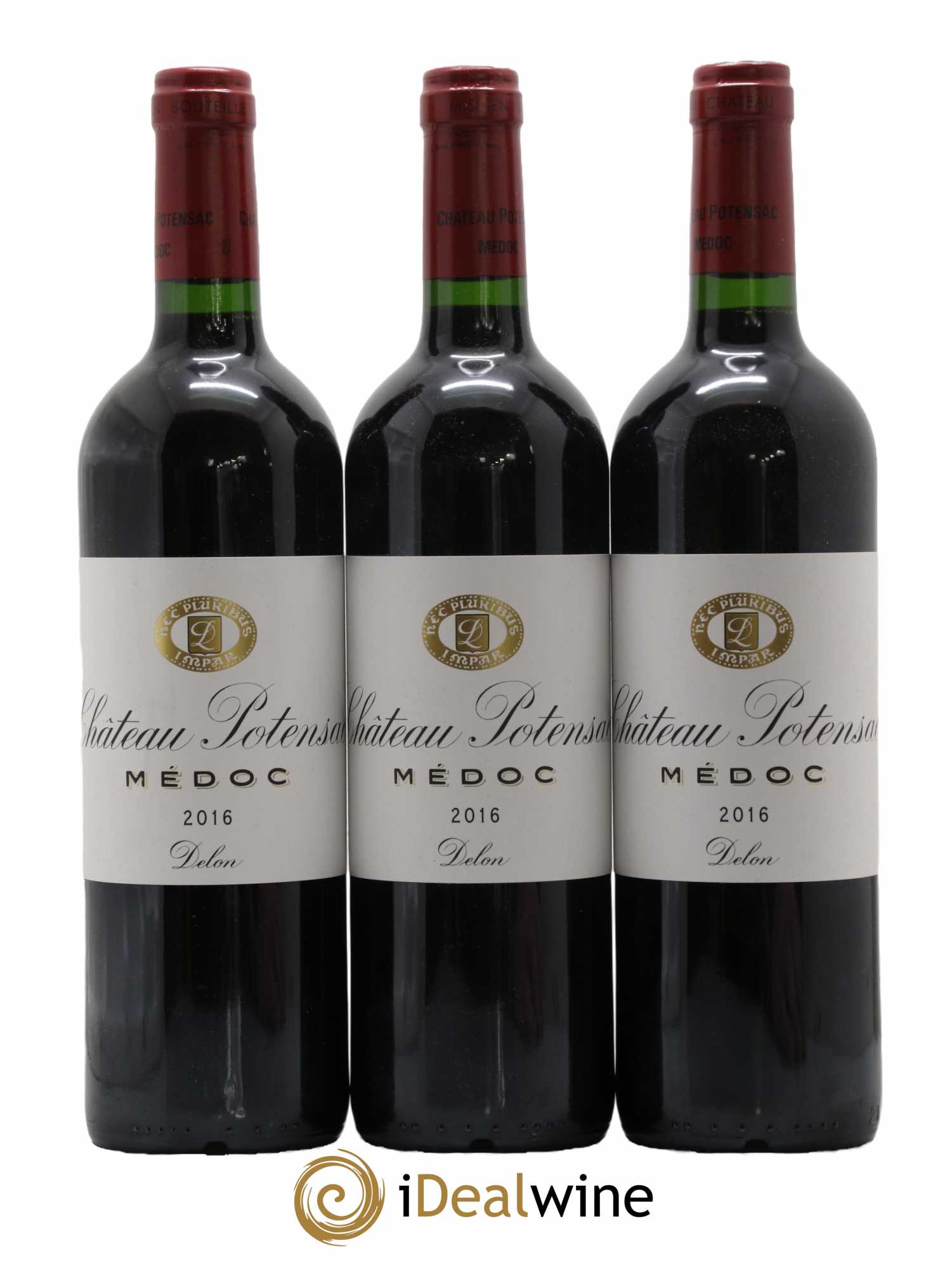 Château Potensac 2016 - Lot de 3 bouteilles - 0