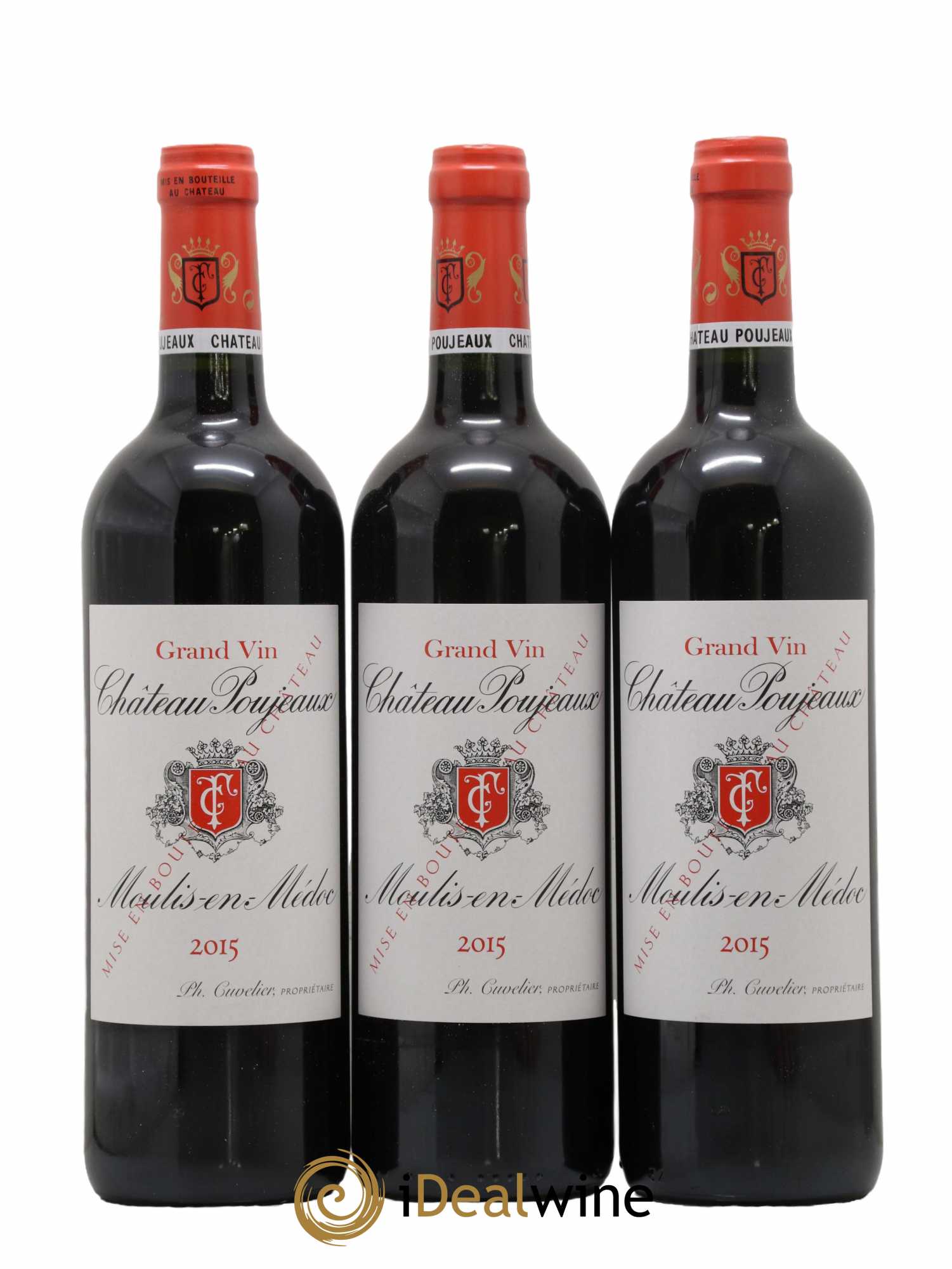 Château Poujeaux 2015 - Lot de 6 bouteilles - 2