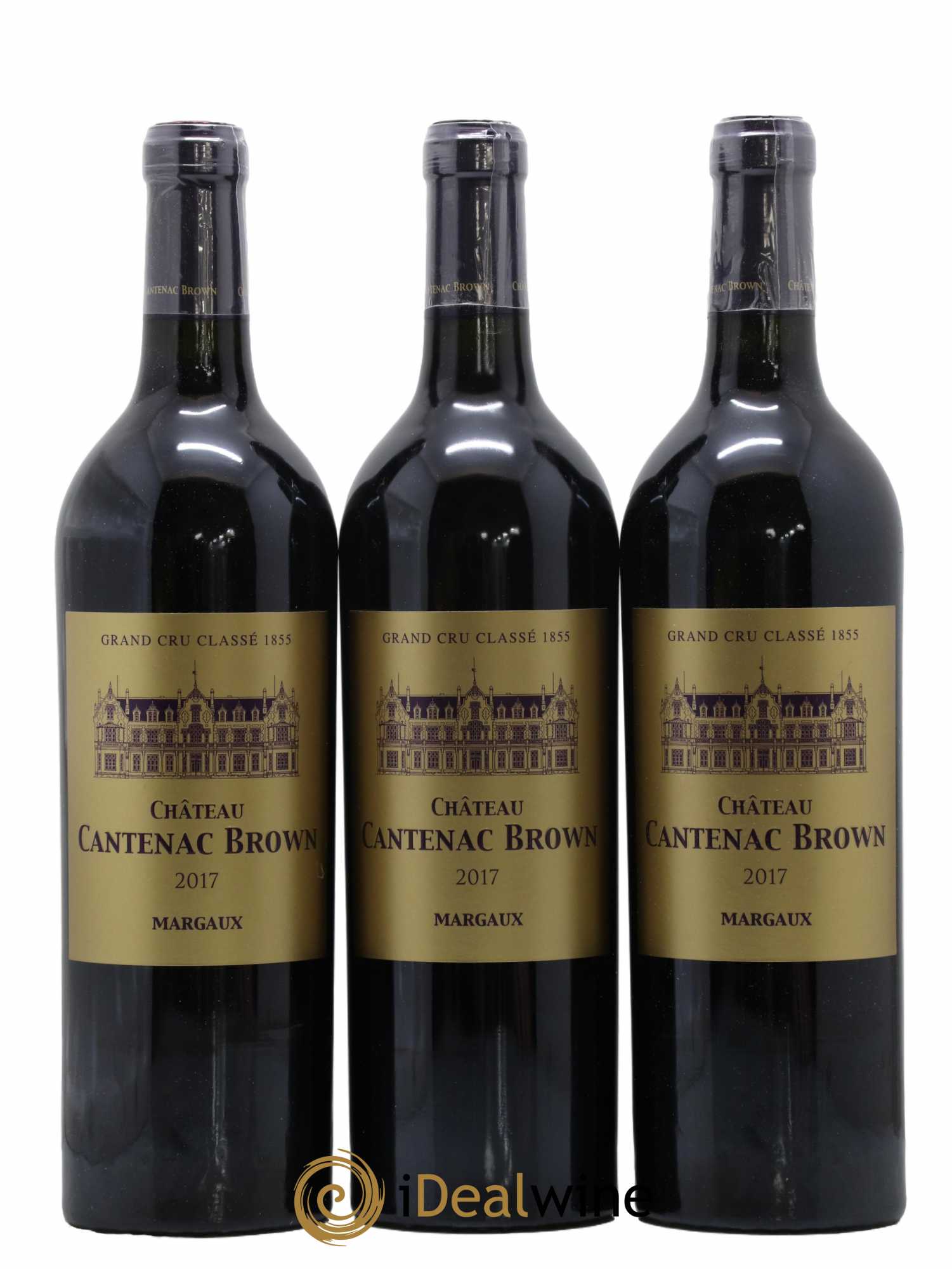 Château Cantenac Brown 3ème Grand Cru Classé 2017 - Lot de 6 bouteilles - 1