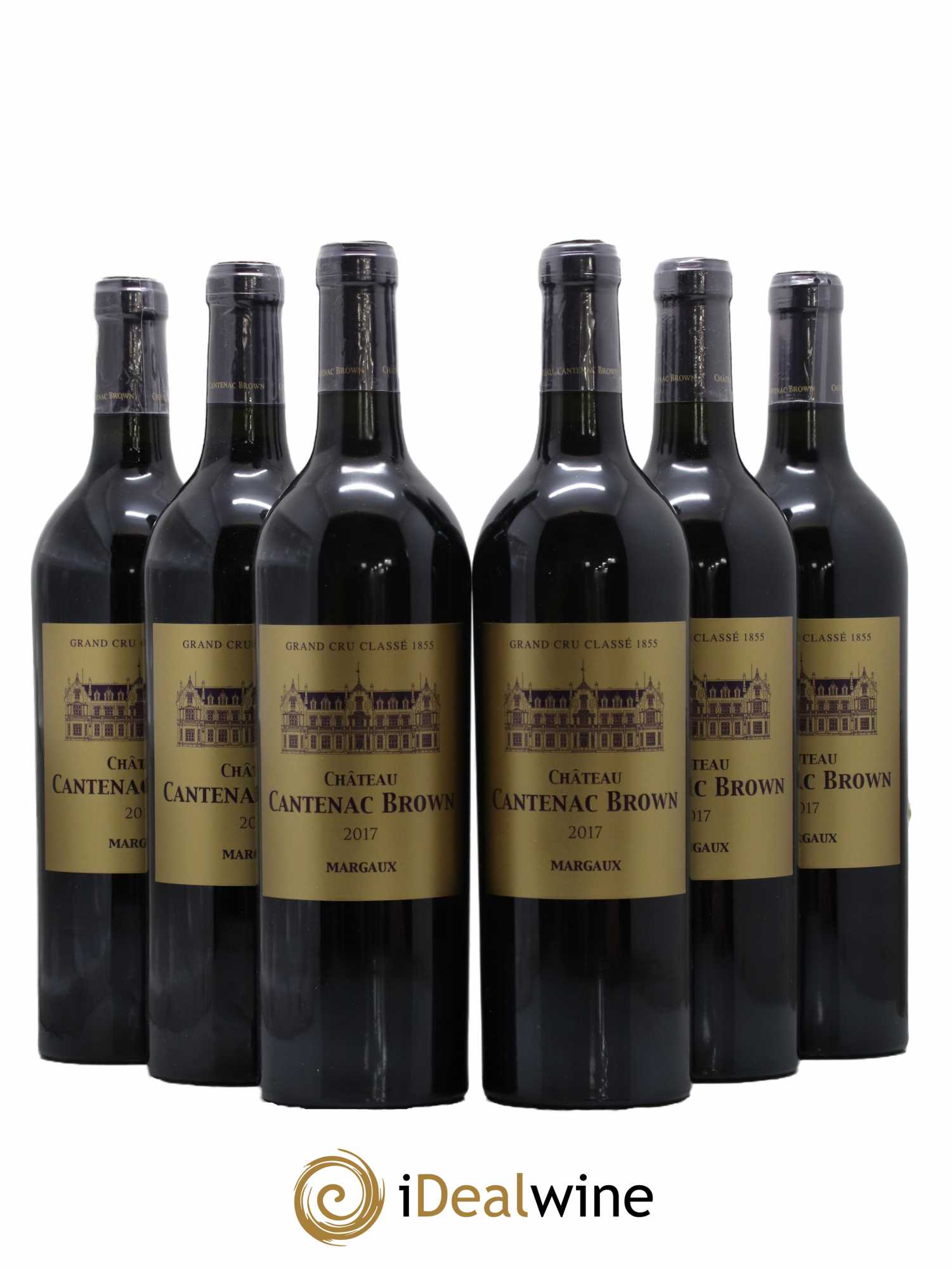 Château Cantenac Brown 3ème Grand Cru Classé 2017 - Lot de 6 bouteilles - 0