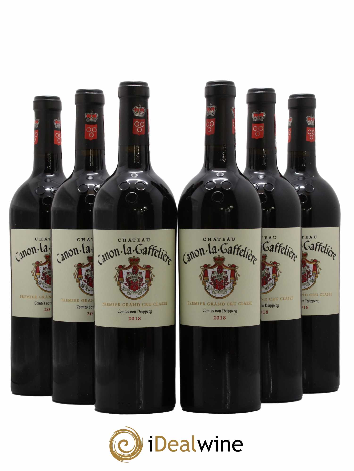 Château Canon la Gaffelière 1er Grand Cru Classé B 2018 - Lot de 6 bouteilles - 0