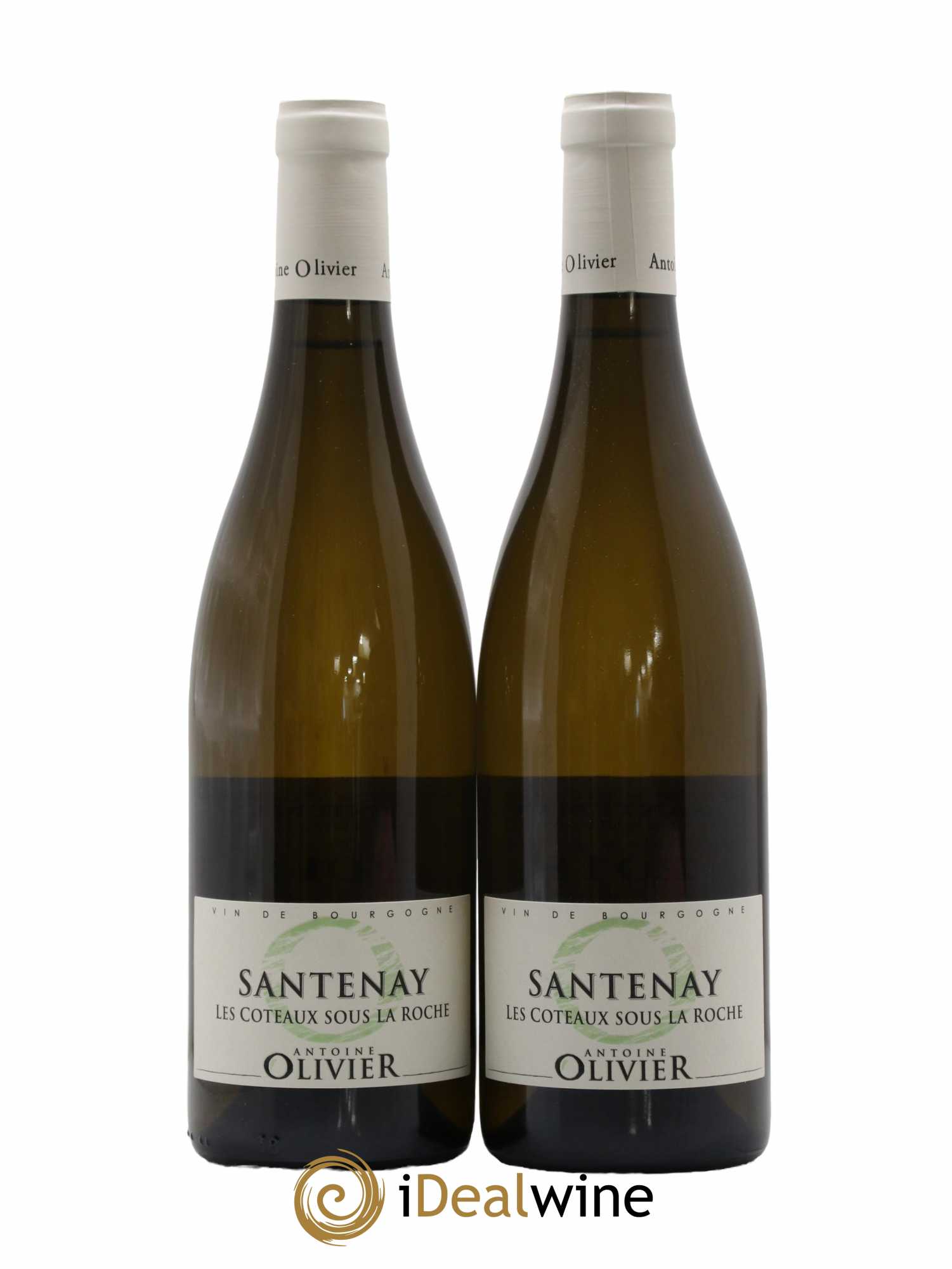Santenay Les Coteaux sous la Roche Antoine Olivier 2018 - Lot de 2 bouteilles - 0