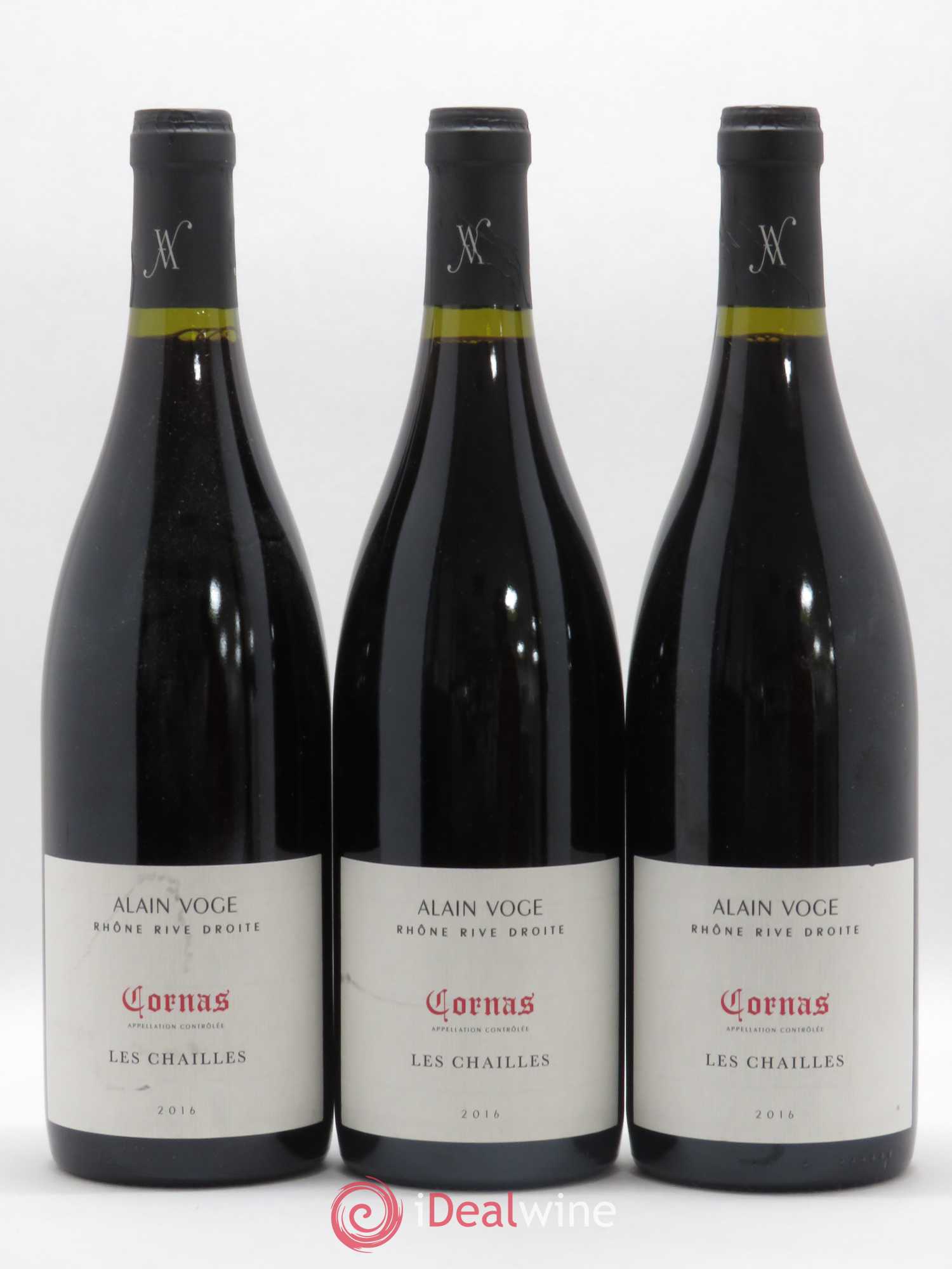 Cornas Les Chailles Alain Voge (Domaine) 2016 - Lot de 3 bouteilles - 0