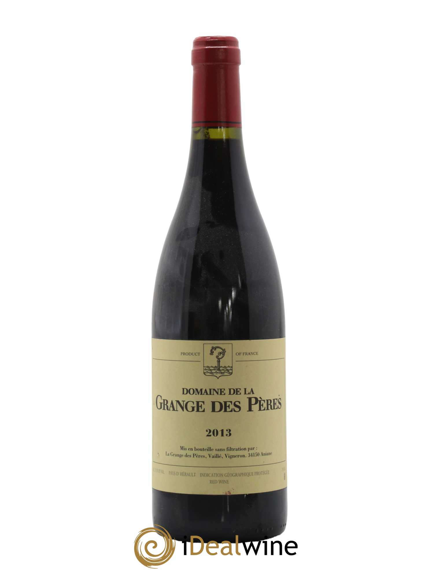 Pays d'Hérault Grange des Pères Laurent Vaillé 2013 - Lot de 1 bouteille - 0