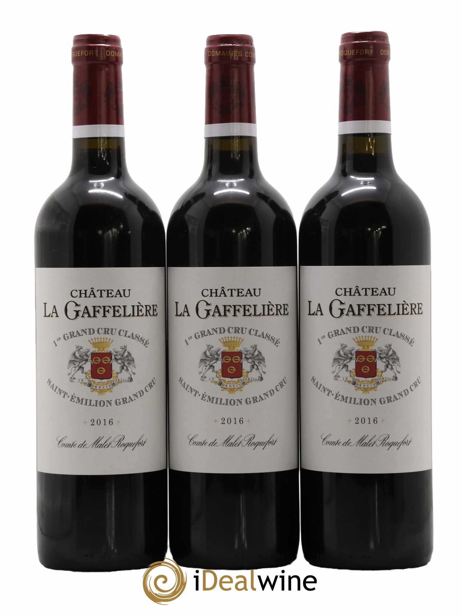 Château la Gaffelière 1er Grand Cru Classé B 2016 - Lot de 3 bouteilles - 0