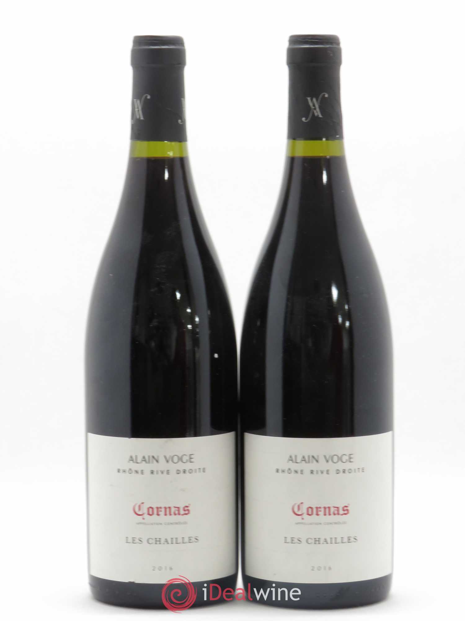 Cornas Les Chailles Alain Voge (Domaine) 2016 - Lot de 2 bouteilles - 0