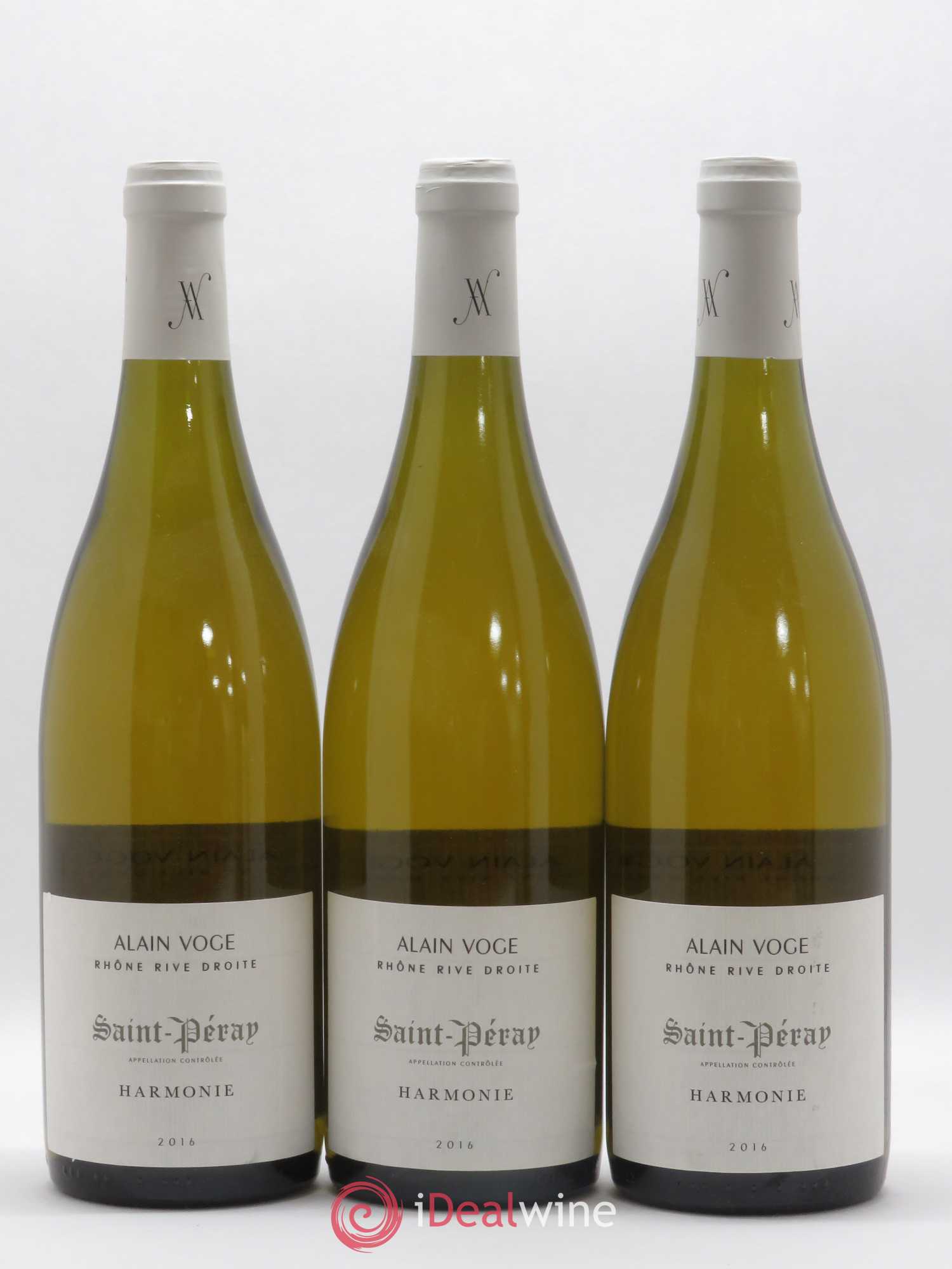 Saint-Péray Harmonie Alain Voge (Domaine) 2016 - Lot de 3 bouteilles - 0