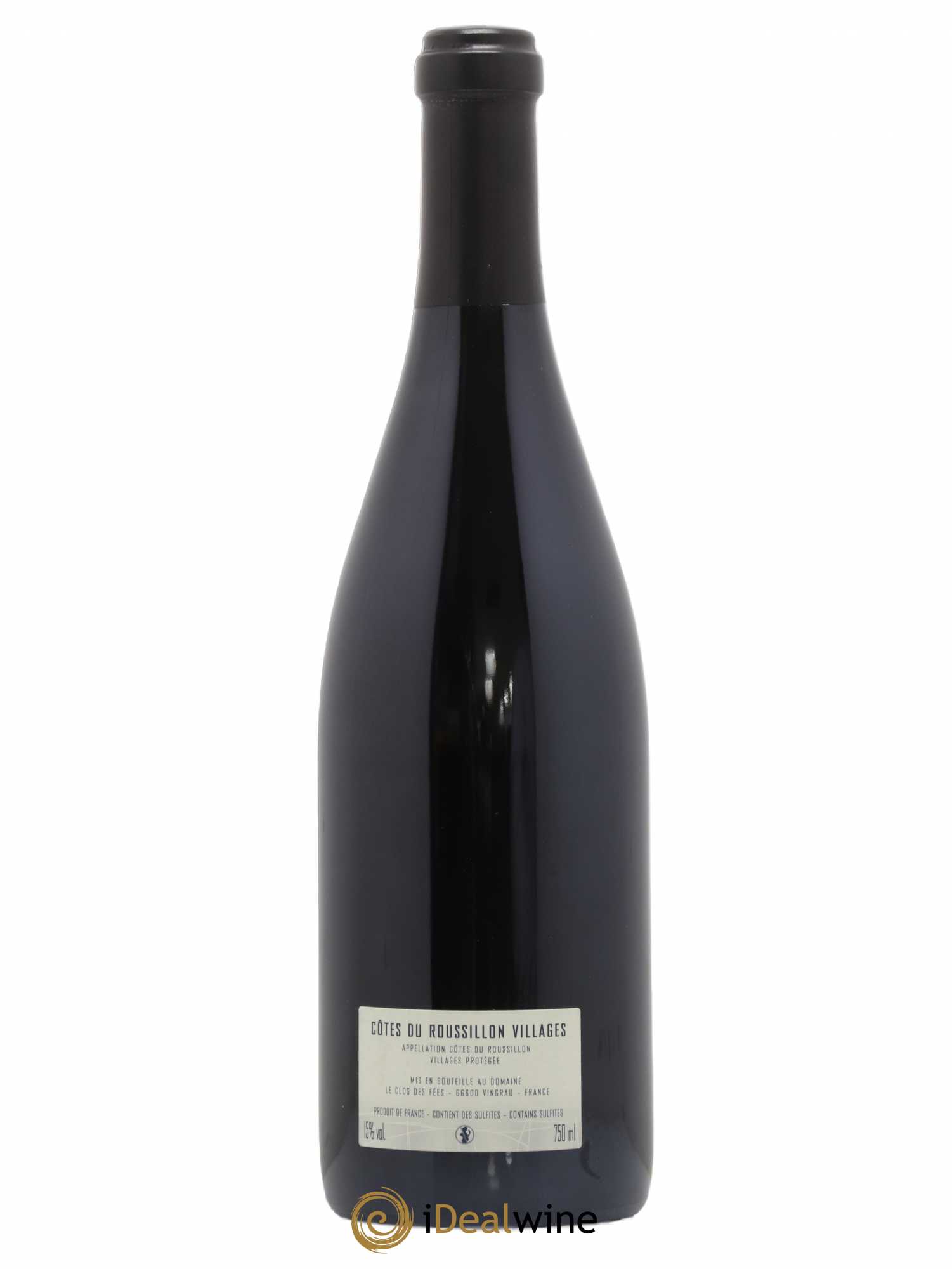 Côtes du Roussillon Villages Clos des Fées La Petite Sibérie Hervé Bizeul 2016 - Lot de 1 bouteille - 1