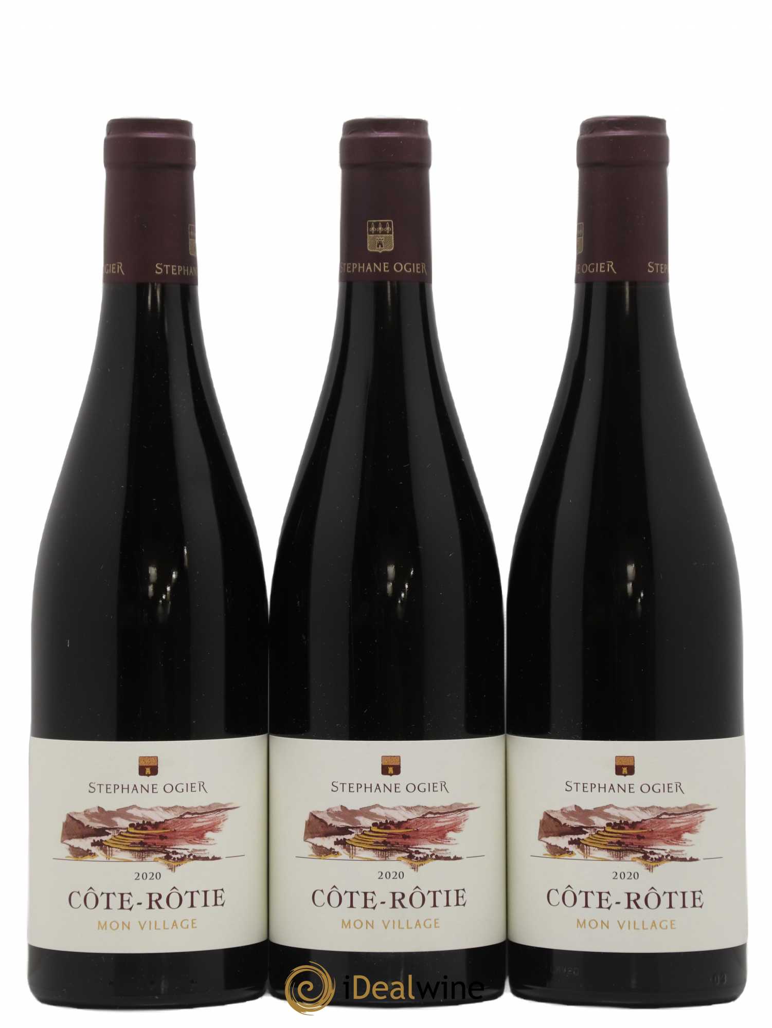 Côte-Rôtie Mon Village Stéphane Ogier 2020 - Lot de 3 bouteilles - 0