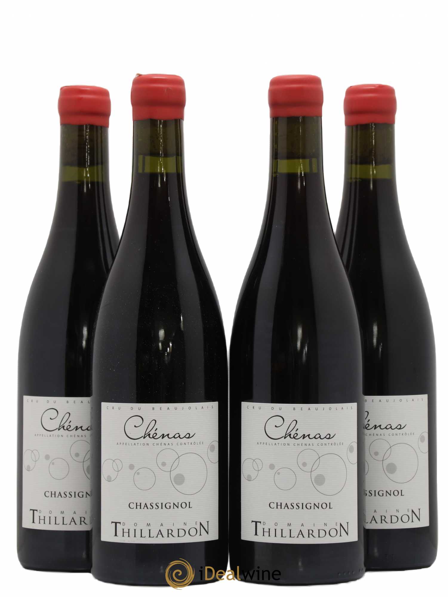 Chénas Chassignol Domaine Thillardon 2020 - Lot de 4 bouteilles - 0