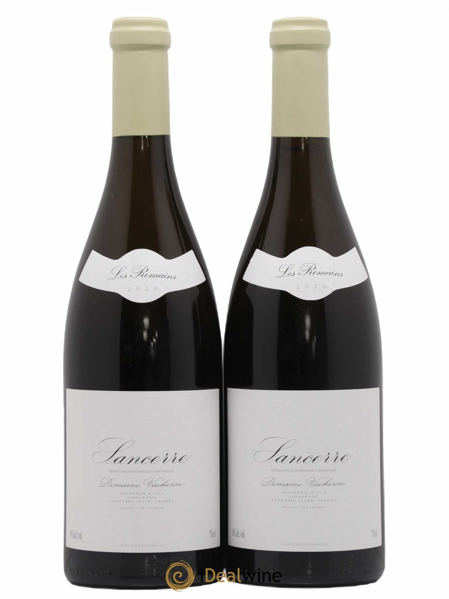 Sancerre Les Romains Domaine Vacheron et Fils 2020 - Lot de 2 bouteilles - 0