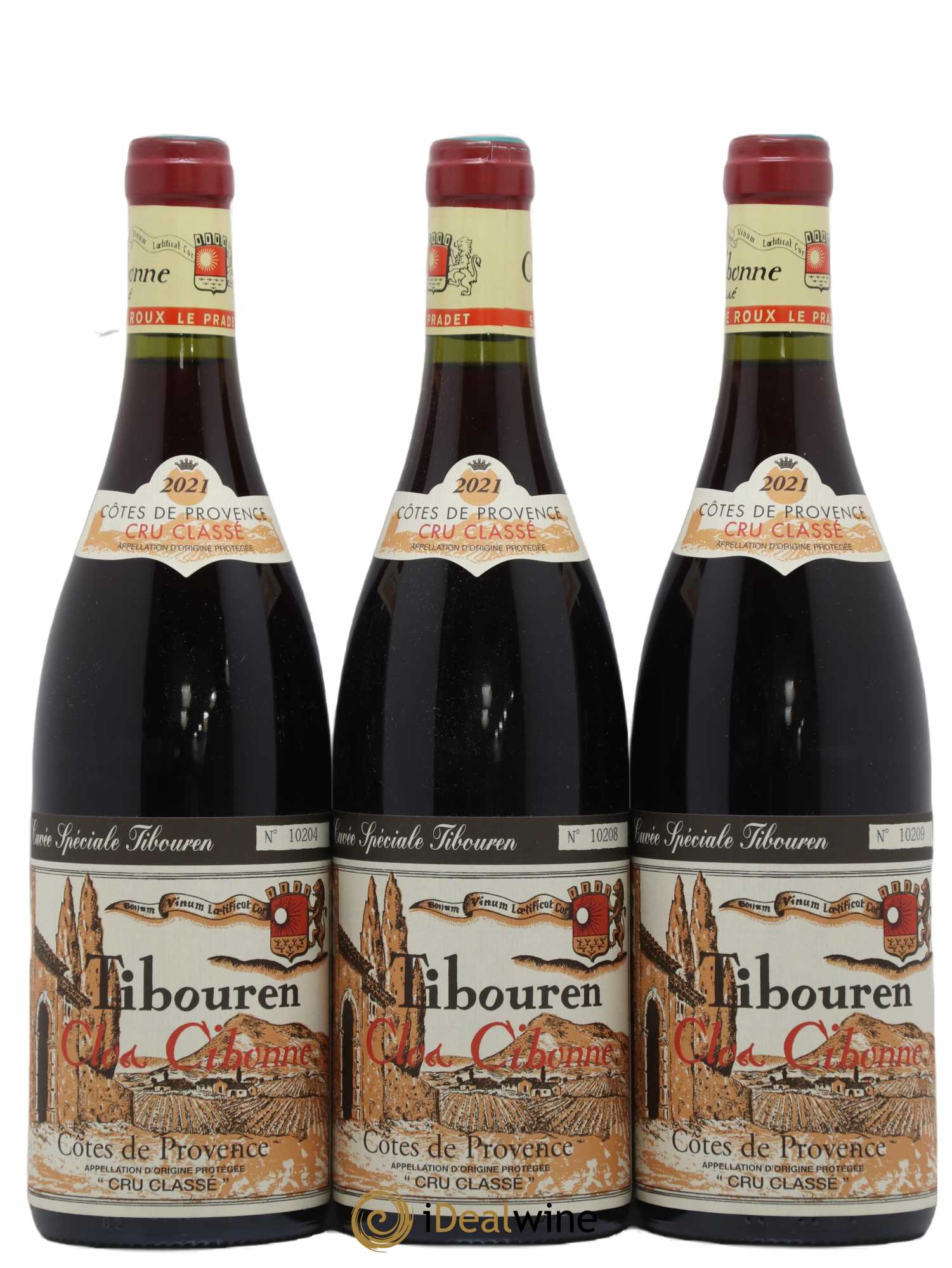 Côtes de Provence Cuvée Spéciale Tibouren Clos Cibonne 2021 - Lot de 3 bouteilles - 0