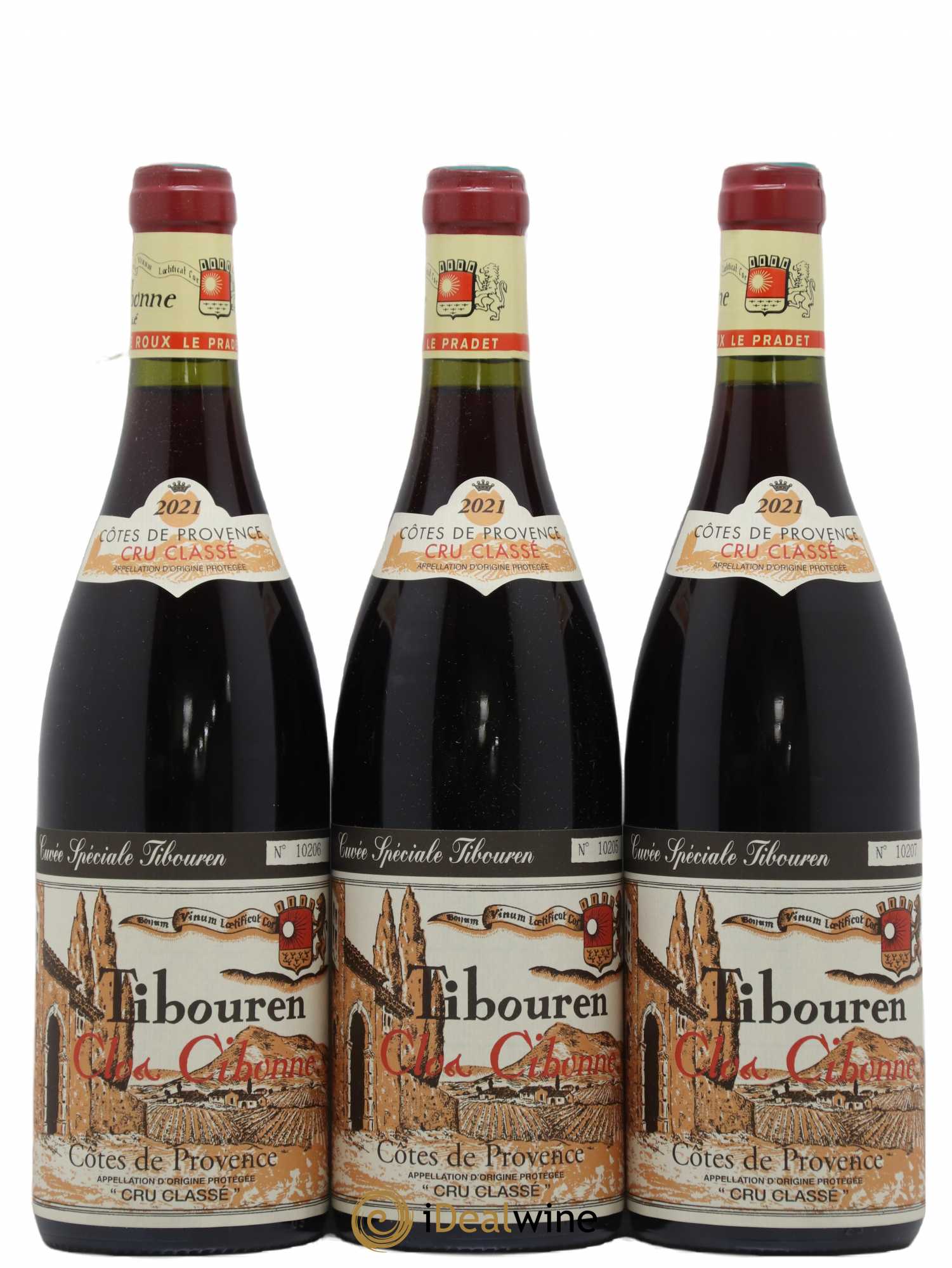 Côtes de Provence Cuvée Spéciale Tibouren Clos Cibonne 2021 - Lot de 3 bouteilles - 0