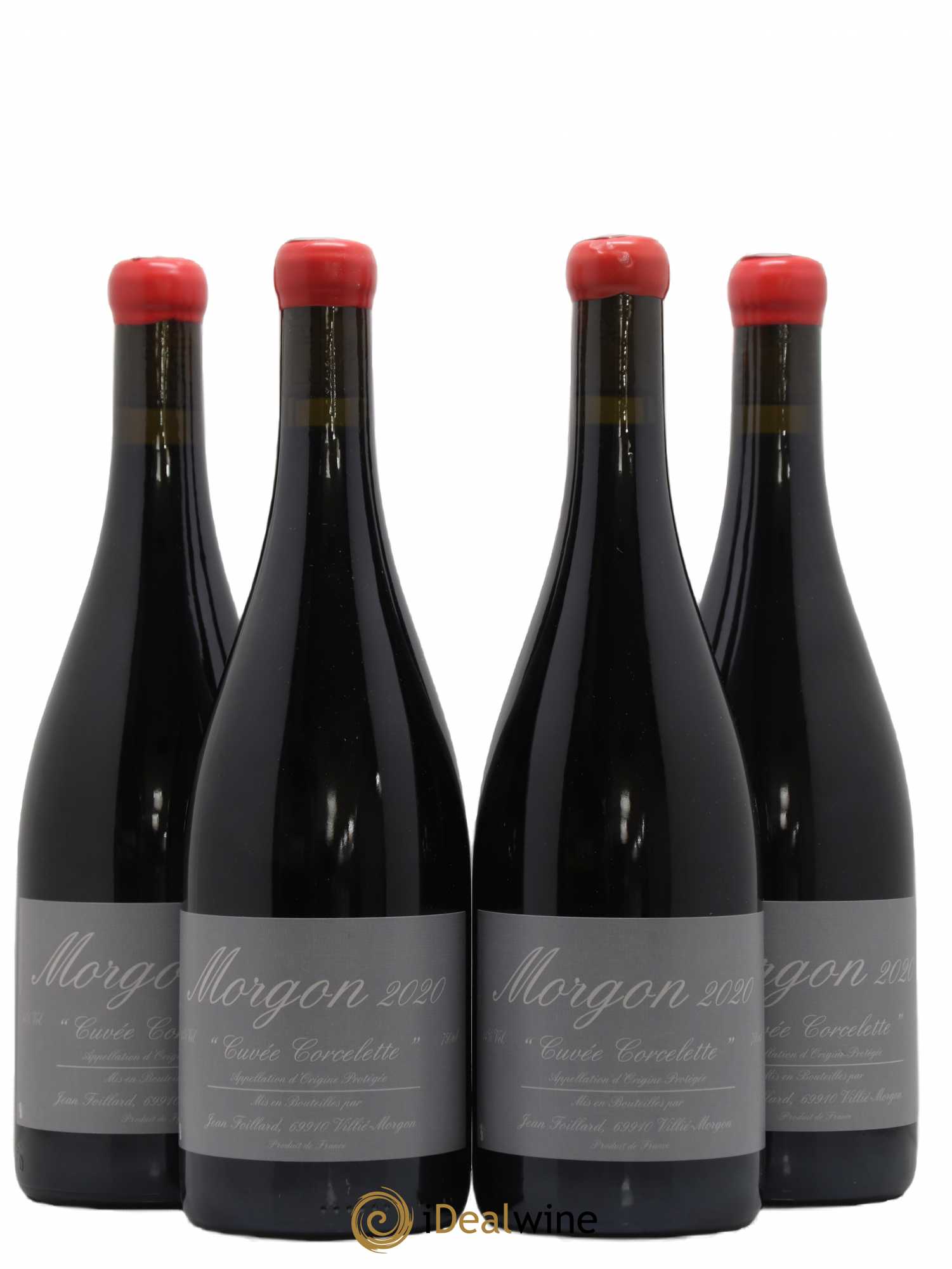 Morgon Corcelette Jean Foillard 2020 - Lot de 4 bouteilles - 0