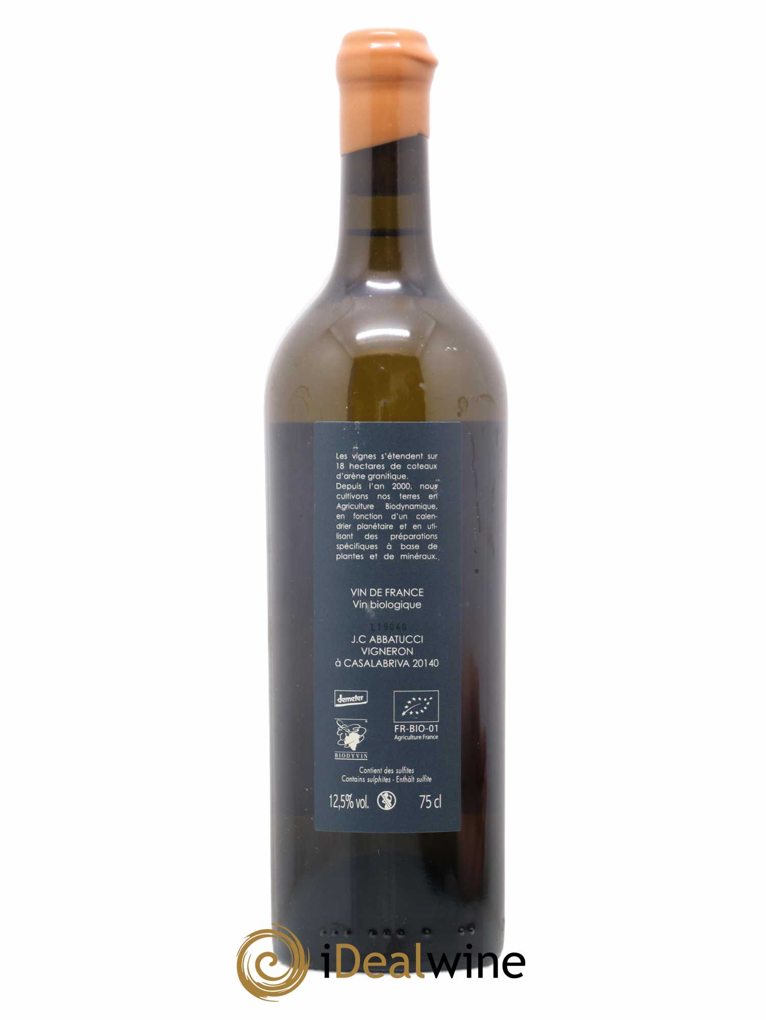 Vin de France Général de la Révolution Comte Abbatucci (Domaine) 2019 - Lot de 1 bouteille - 1
