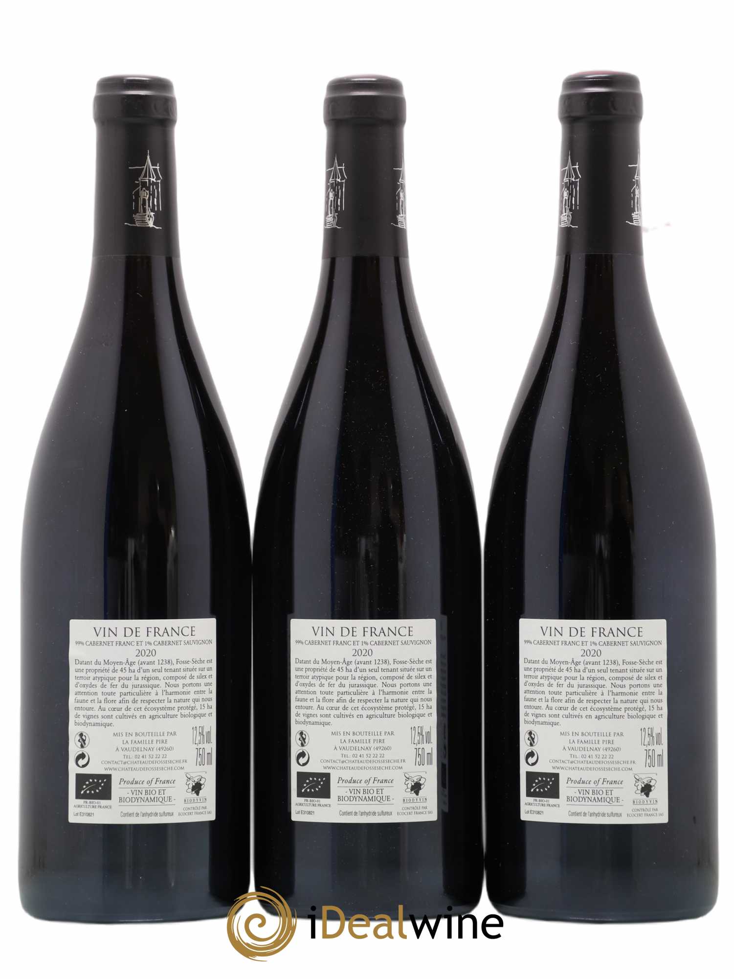 Vin de France Eolithe Fosse Sèche 2020 - Posten von 3 Flaschen - 1