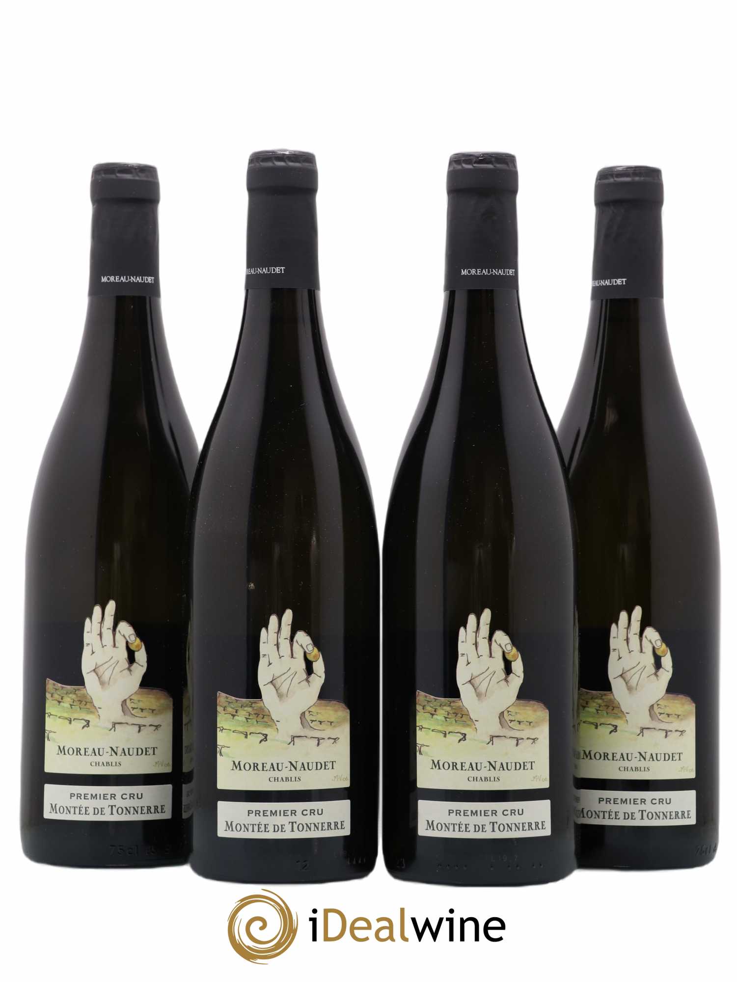 Chablis 1er Cru Montée de Tonnerre Moreau Nodet 2019 - Posten von 4 Flaschen - 0