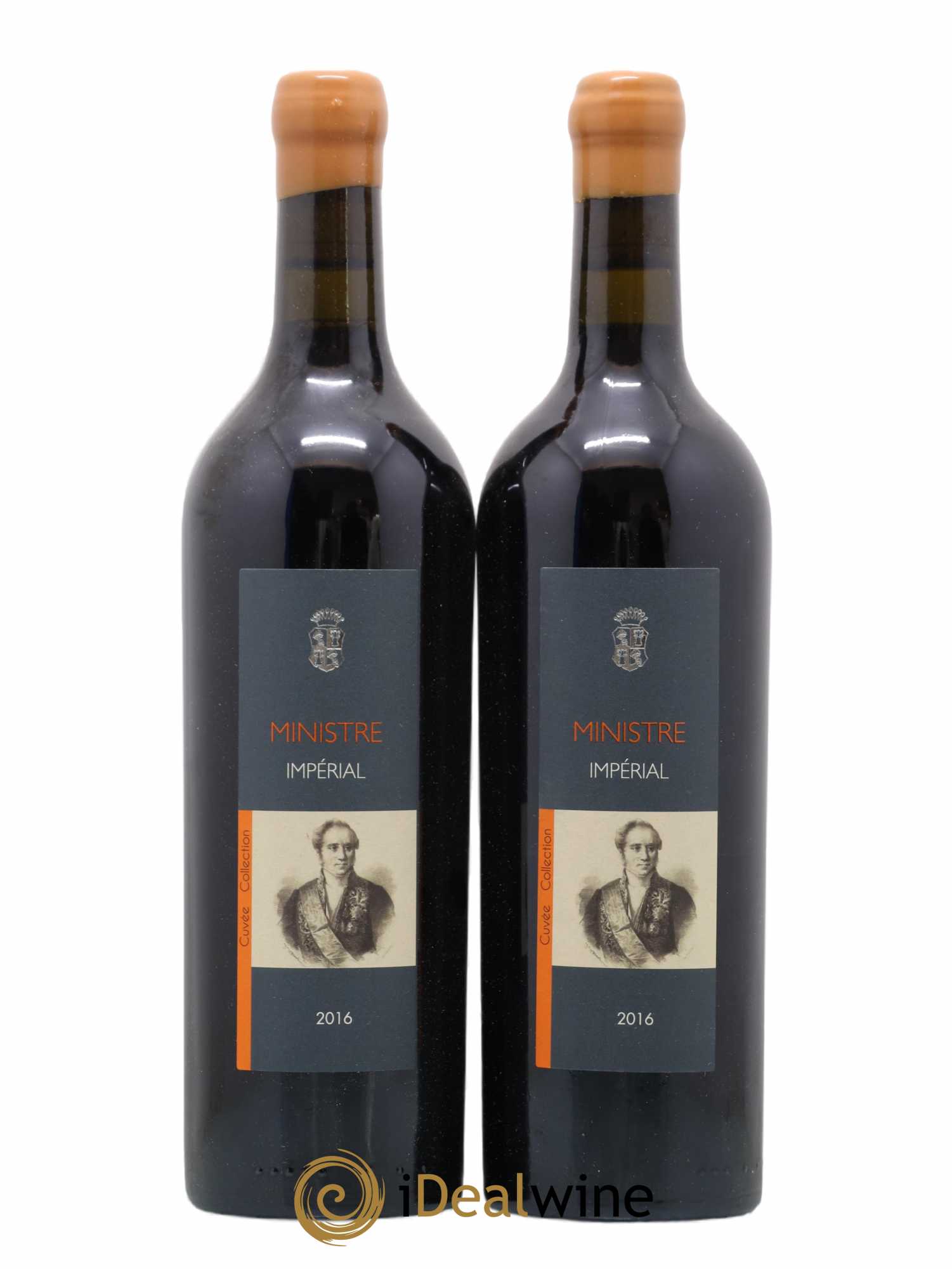 Vin de Corse Ministre Impérial Comte Abbatucci (Domaine) 2016 - Lot de 2 bouteilles - 0