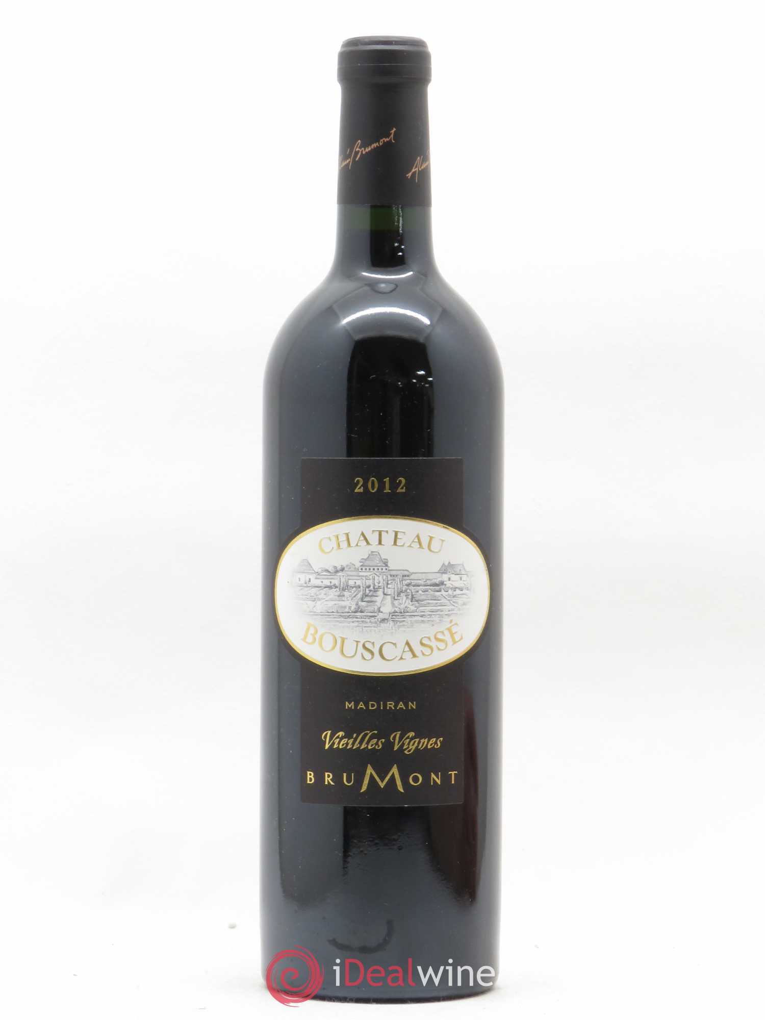 Madiran Vieilles Vignes Château Bouscassé - Alain Brumont 2012 - Lot de 1 bouteille - 0