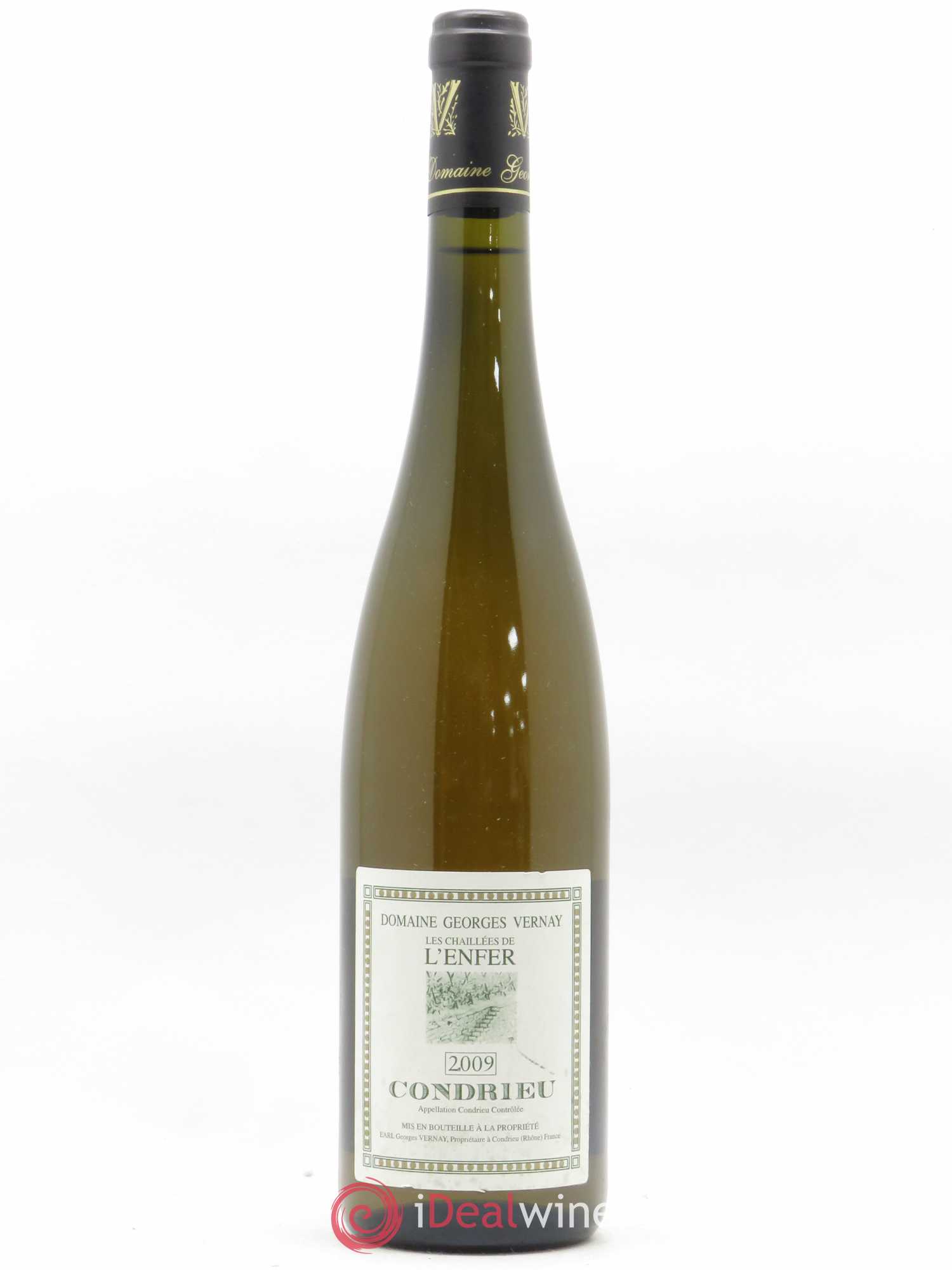 Condrieu Les Chaillées de l'Enfer Georges Vernay 2009 - Lot de 1 bouteille - 0