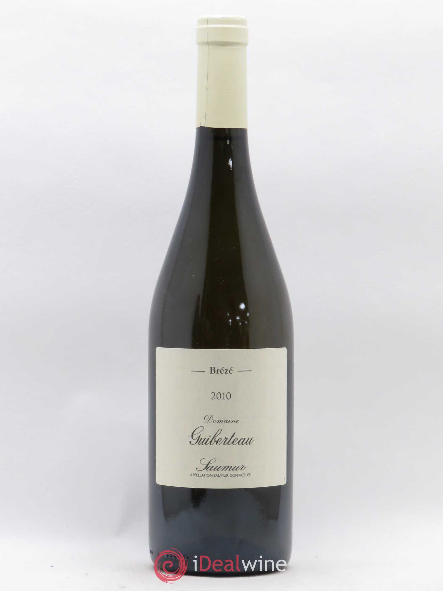 Saumur Brézé Domaine Guiberteau 2010 - Lot de 1 bouteille - 0
