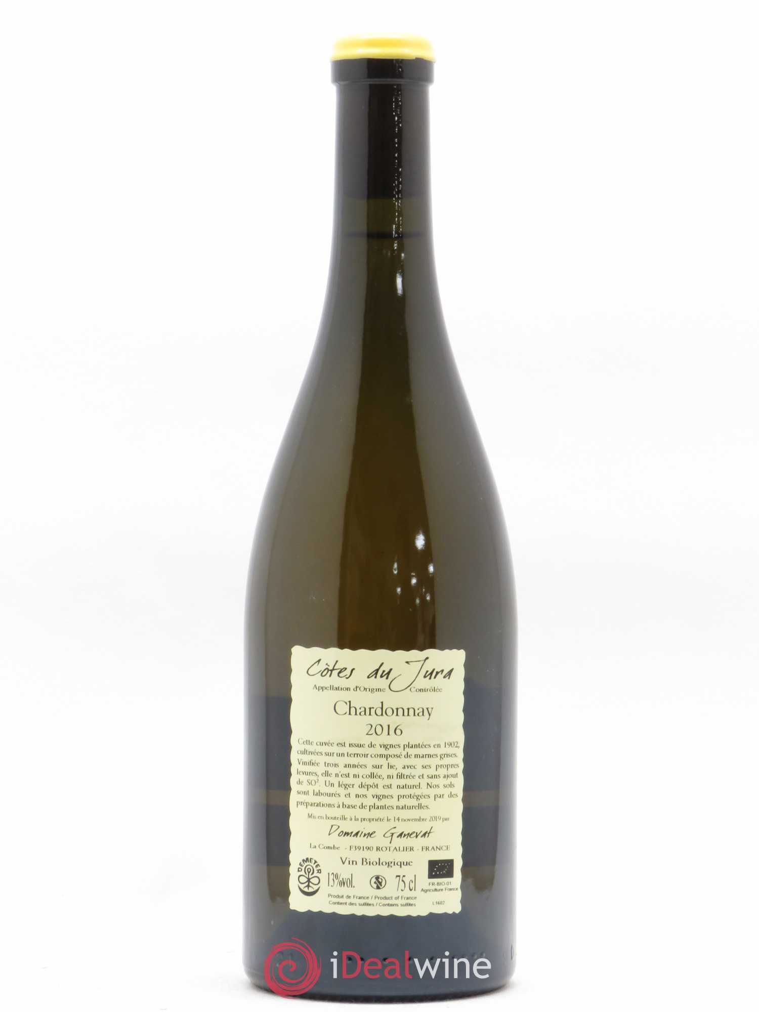 Côtes du Jura Les Chalasses Vieilles Vignes Jean-François Ganevat (Domaine) 2016 - Lot de 1 bouteille - 1