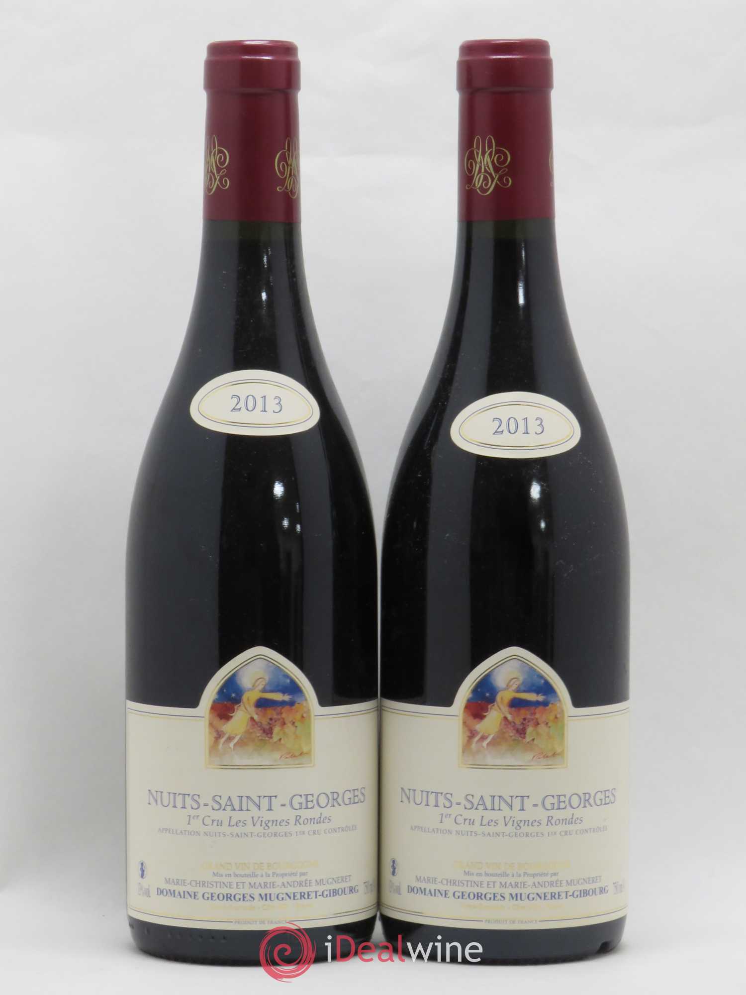 Nuits-Saint-Georges 1er Cru Les Vignes Rondes Mugneret-Gibourg (Domaine) 2013 - Lot de 2 bouteilles - 0