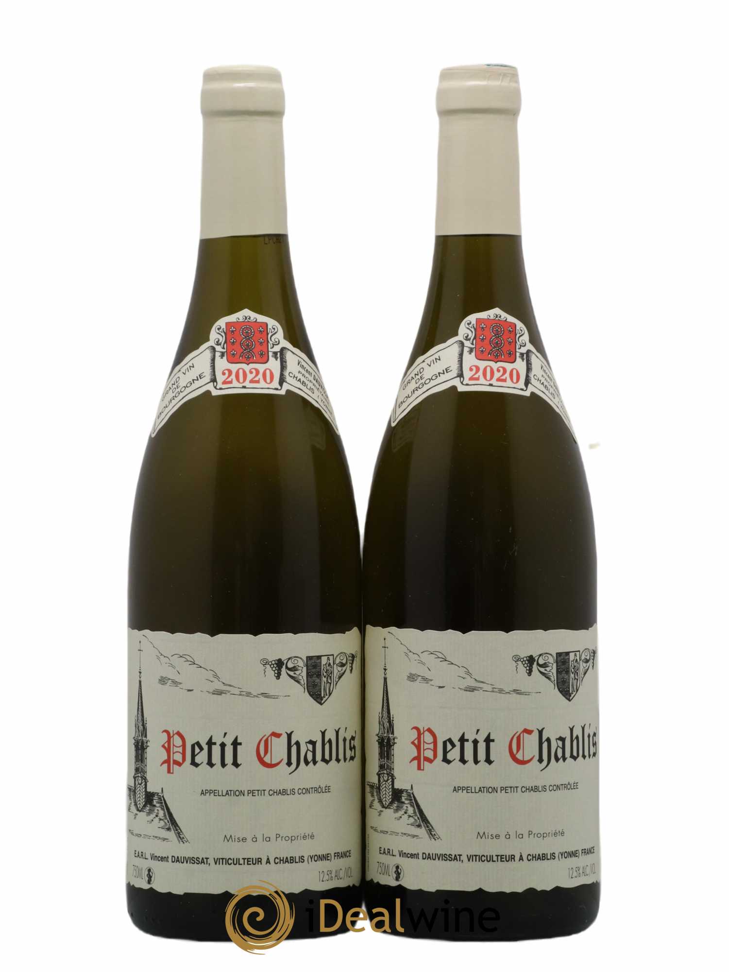Petit Chablis Vincent Dauvissat (Domaine) 2020 - Lot de 2 bouteilles - 0
