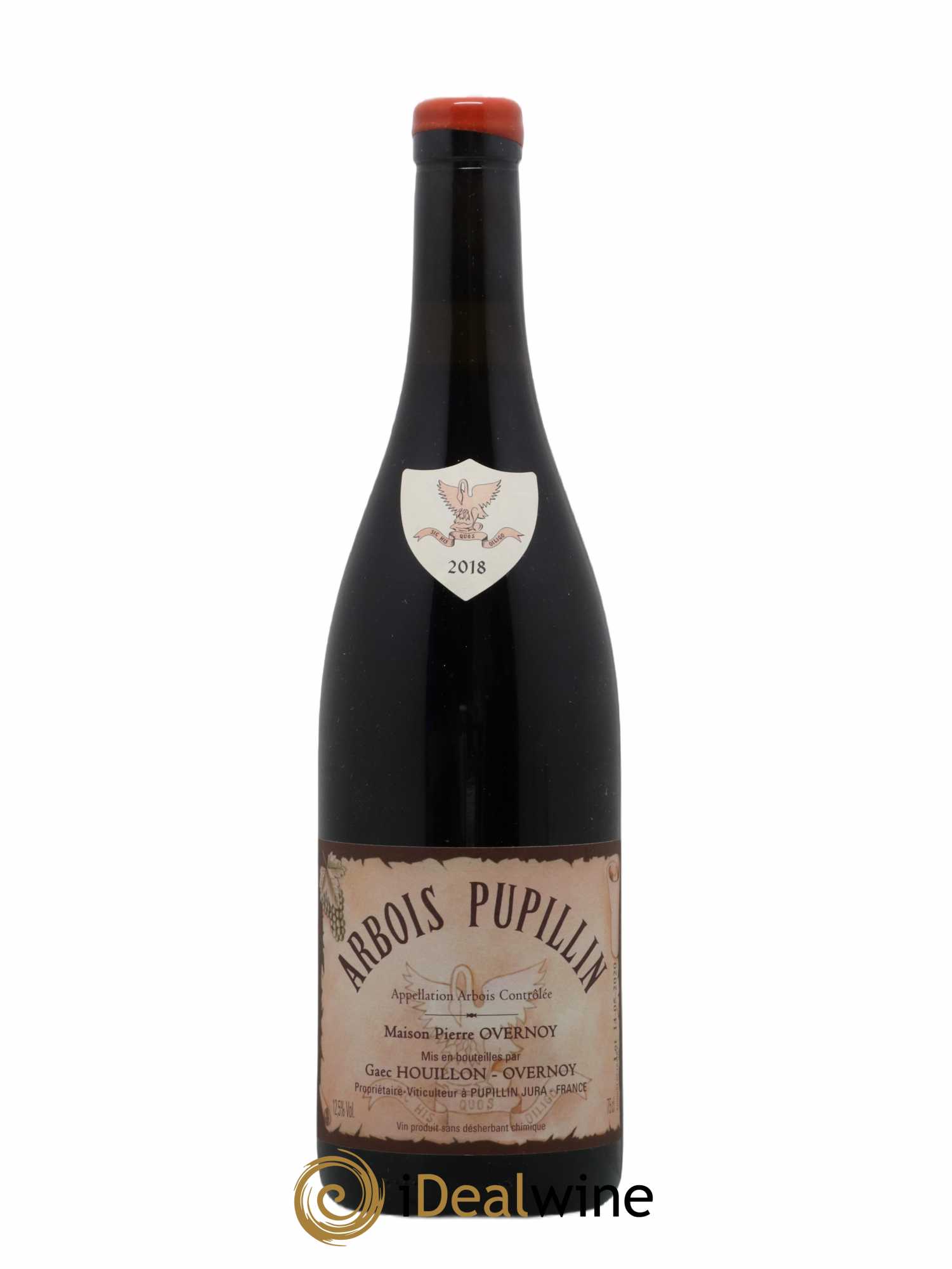 Arbois-Pupillin Poulsard (cire rouge) Overnoy-Houillon (Domaine) 2018 - Lot de 1 bouteille - 0