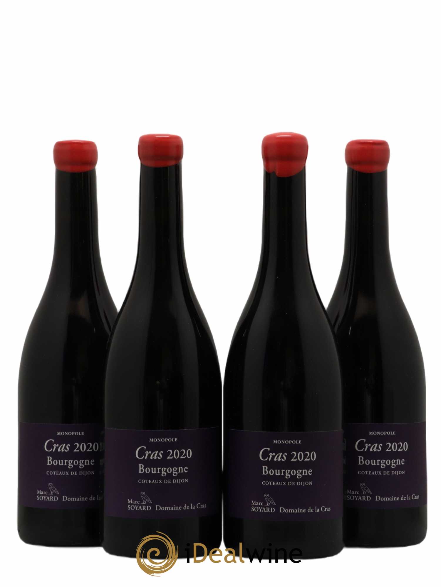 Bourgogne Cras Domaine de la Cras - Marc Soyard 2020 - Lot de 4 bouteilles - 0