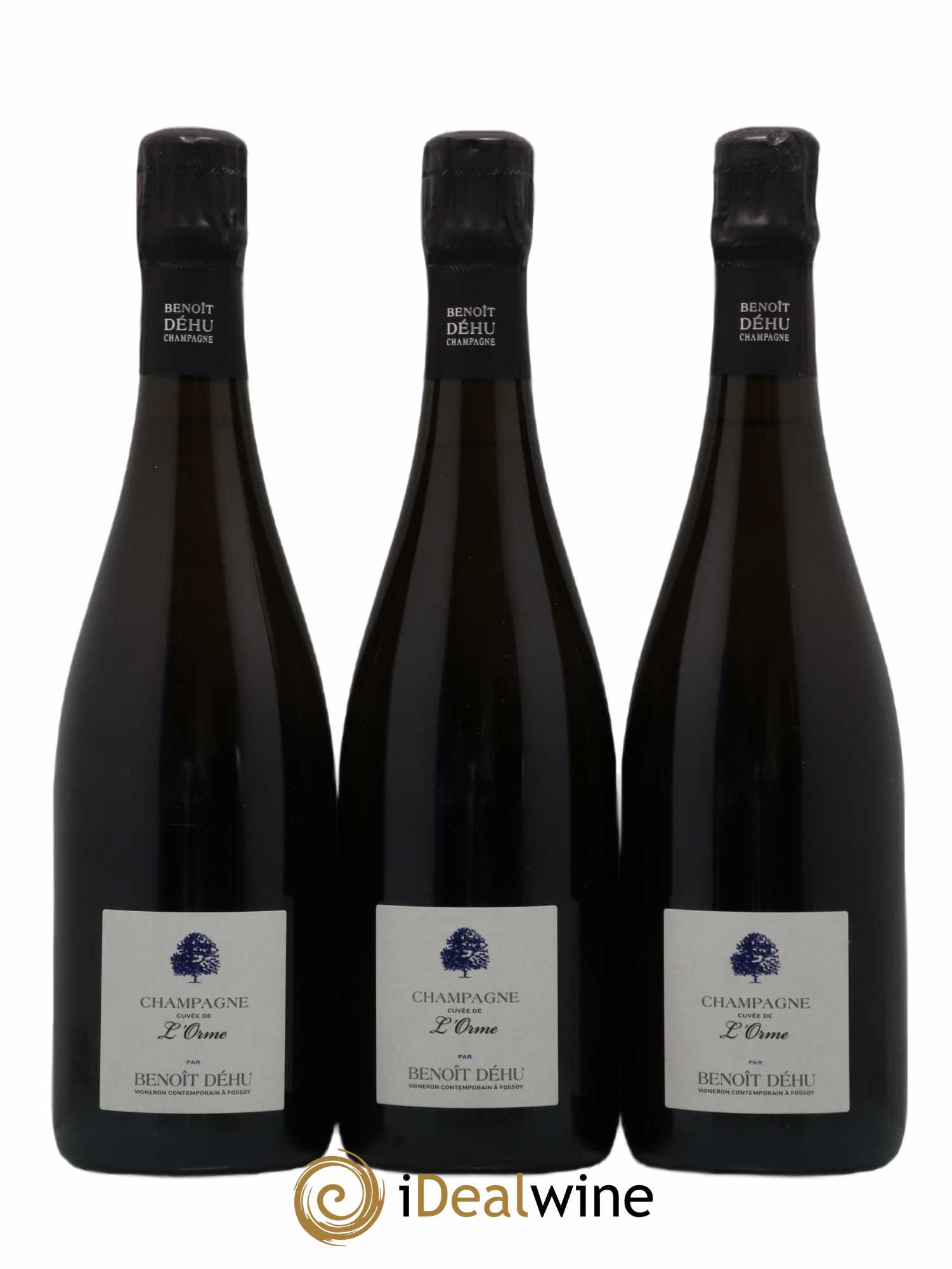 Brut Nature Cuvée de l'Orme Benoît Déhu Cuvée De L'Orme Déhu (Benoît) 2017 - Lot de 3 bouteilles - 0