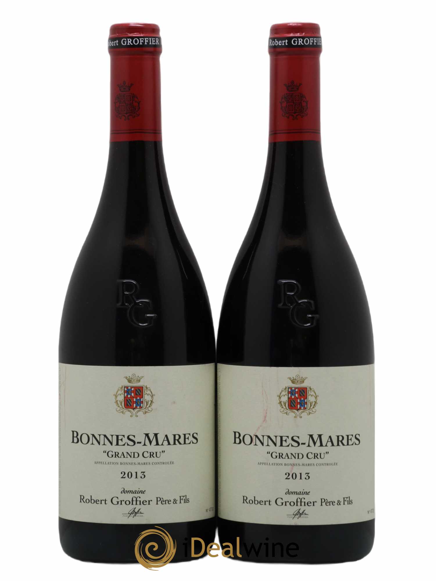 Bonnes-Mares Grand Cru Robert Groffier Père & Fils (Domaine) 2013 - Lot of 2 bottles - 0