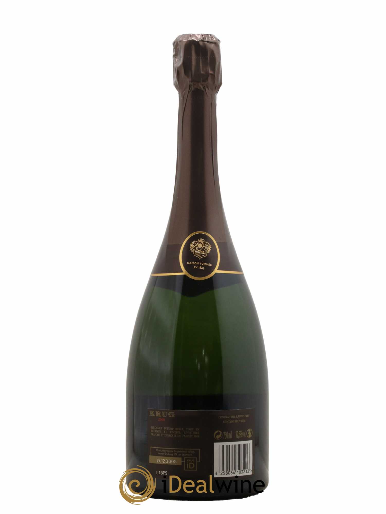 Vintage Krug  2008 - Lot of 1 bottle - 2