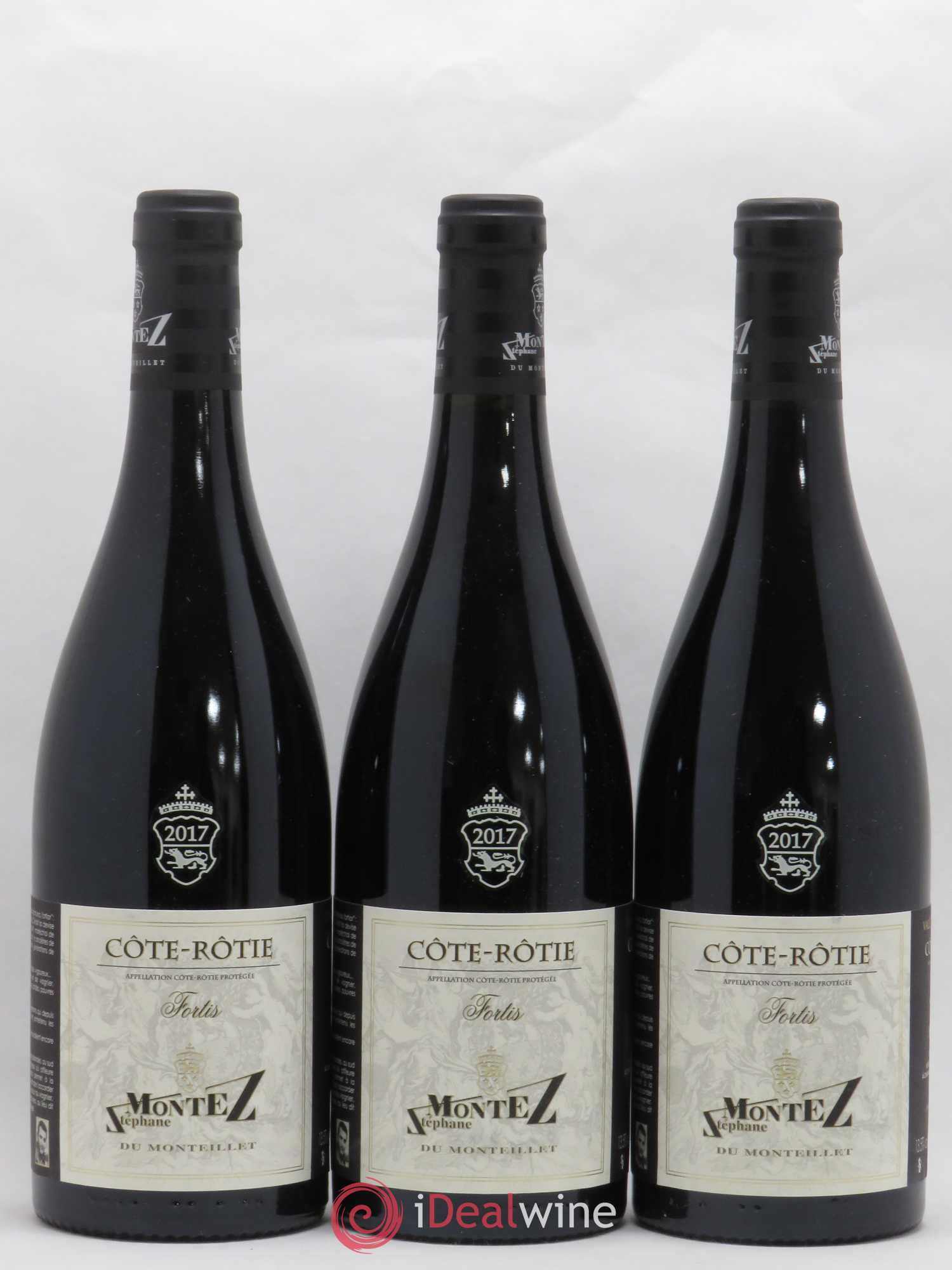 Côte-Rôtie Fortis Monteillet (Domaine du) - Stéphane Montez 2017 - Lot de 3 bouteilles - 0
