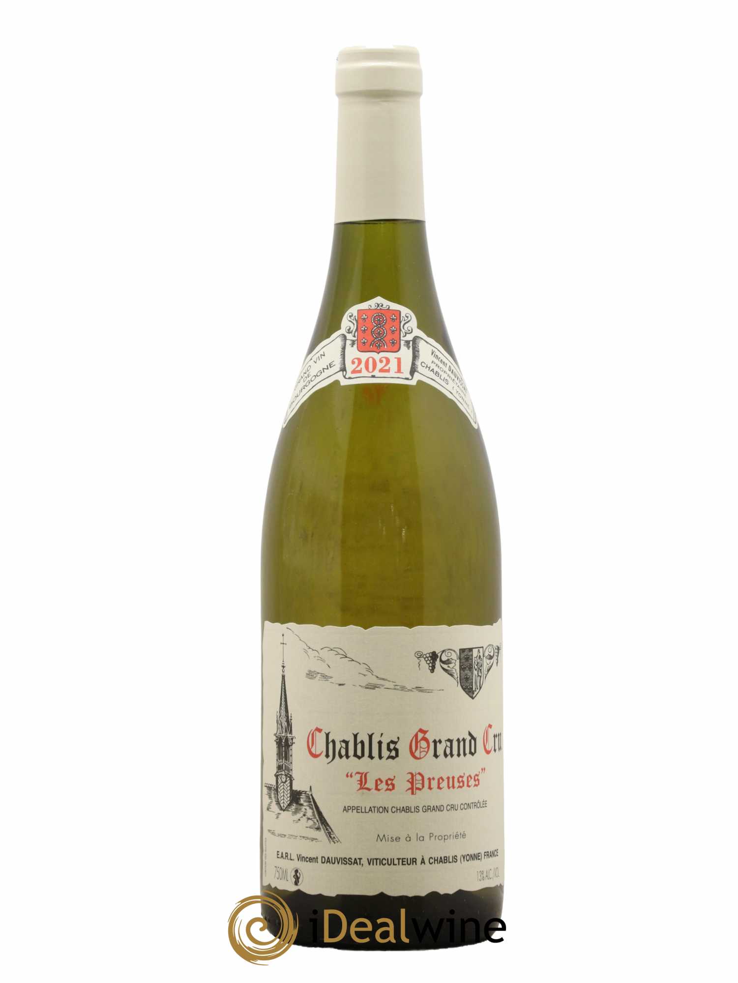 Chablis Grand Cru Les Preuses Vincent Dauvissat (Domaine) 2021 - Lotto di 1 bottiglia - 0