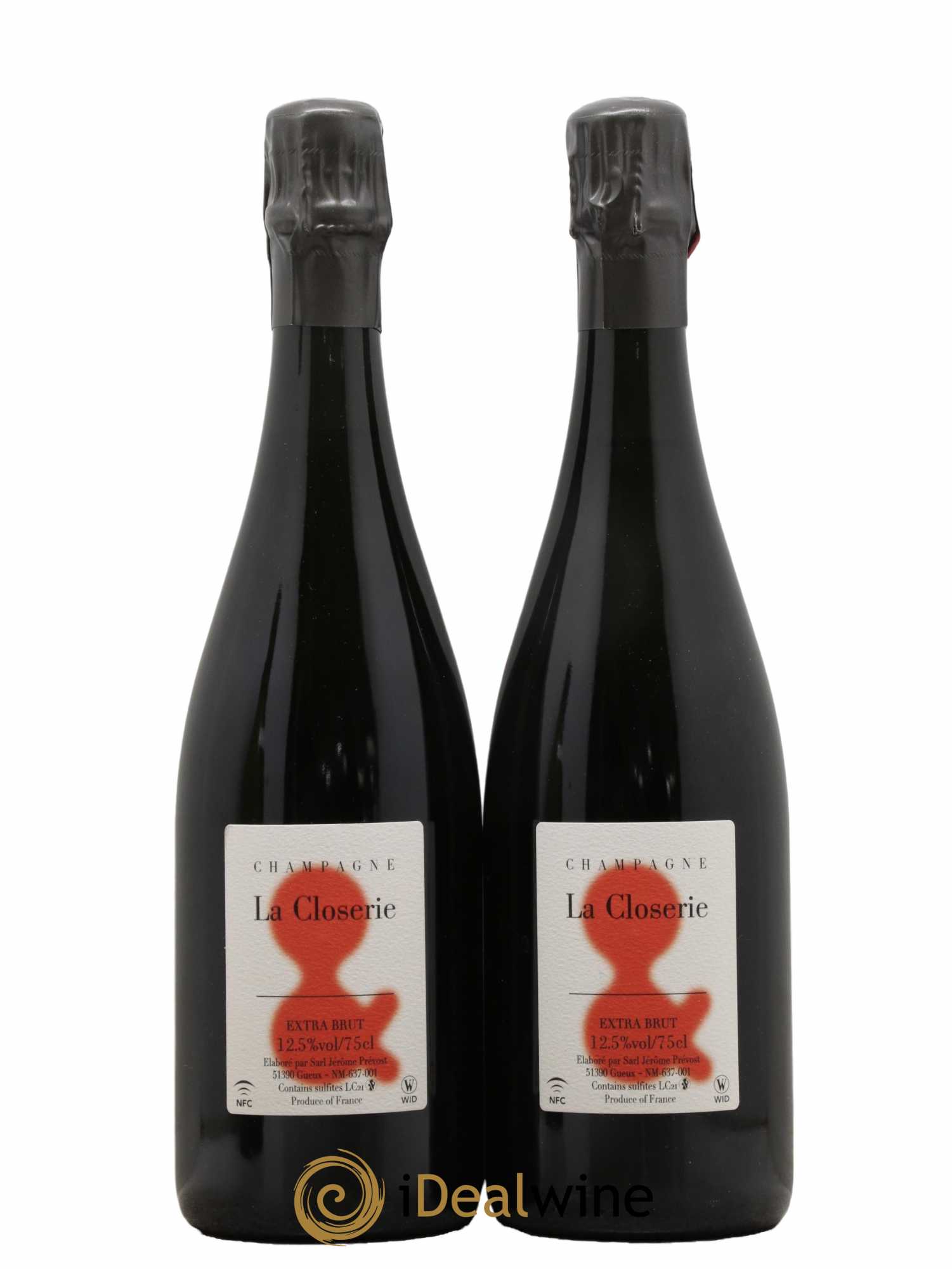 La Closerie Jérôme Prévost & 2021 - Lot of 2 bottles - 0
