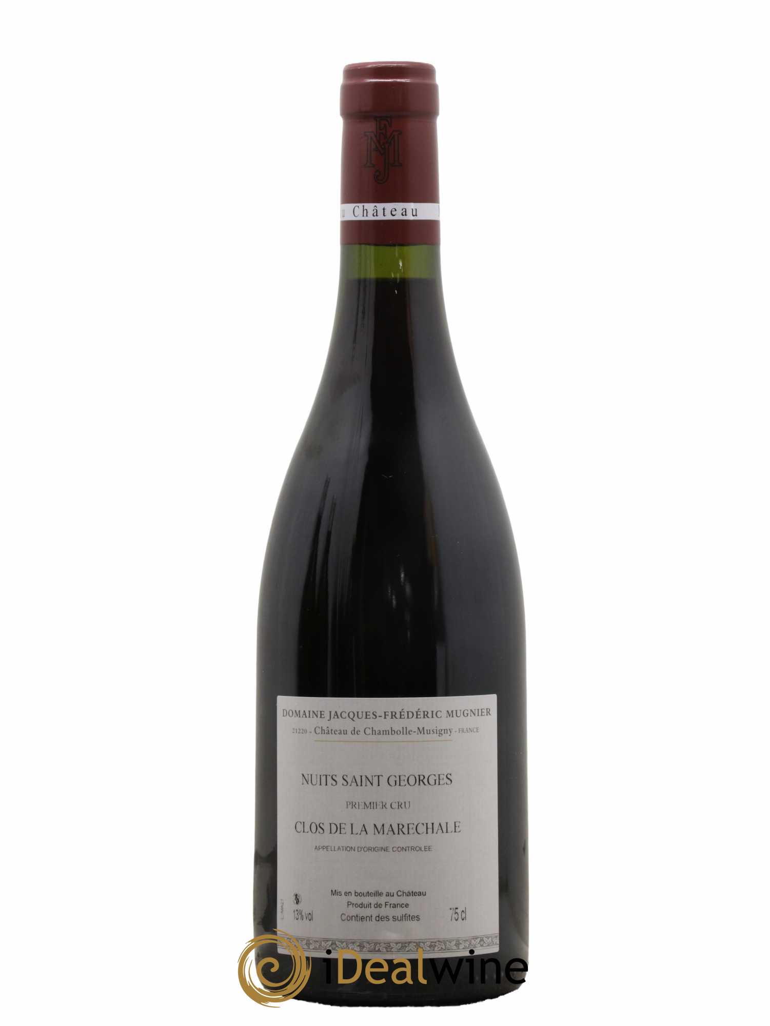 Nuits-Saint-Georges 1er Cru Clos de La Maréchale Jacques-Frédéric Mugnier 2021 - Lot de 1 bouteille - 1