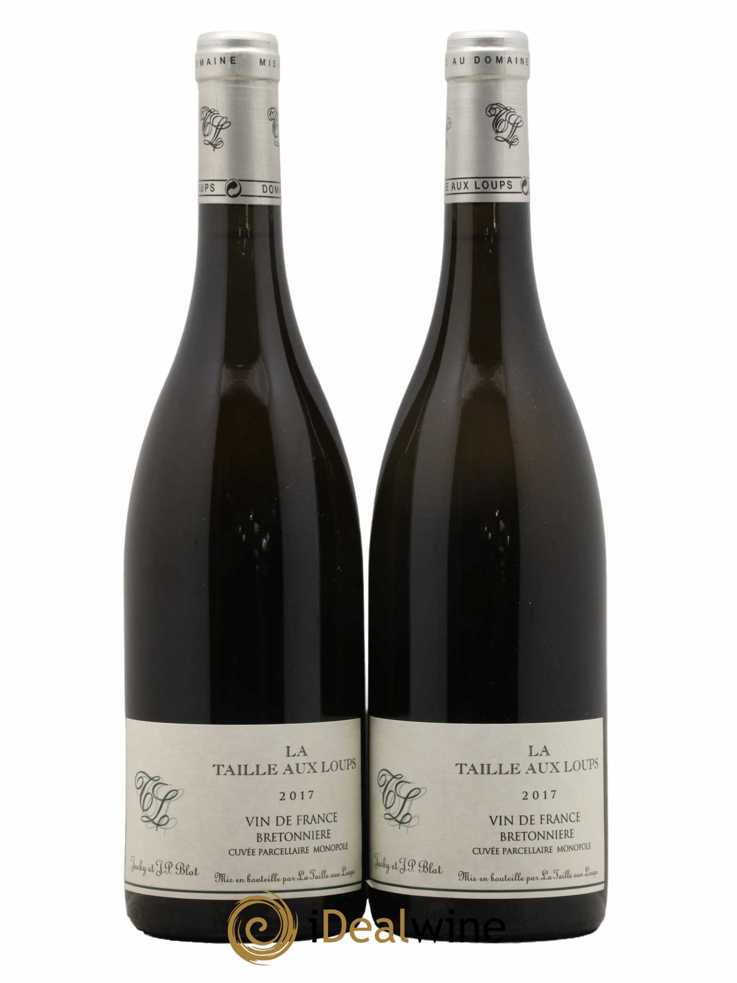 Vin de France Bretonnière La Taille aux Loups - Jacky Blot 2017 - Lot de 2 bouteilles - 0