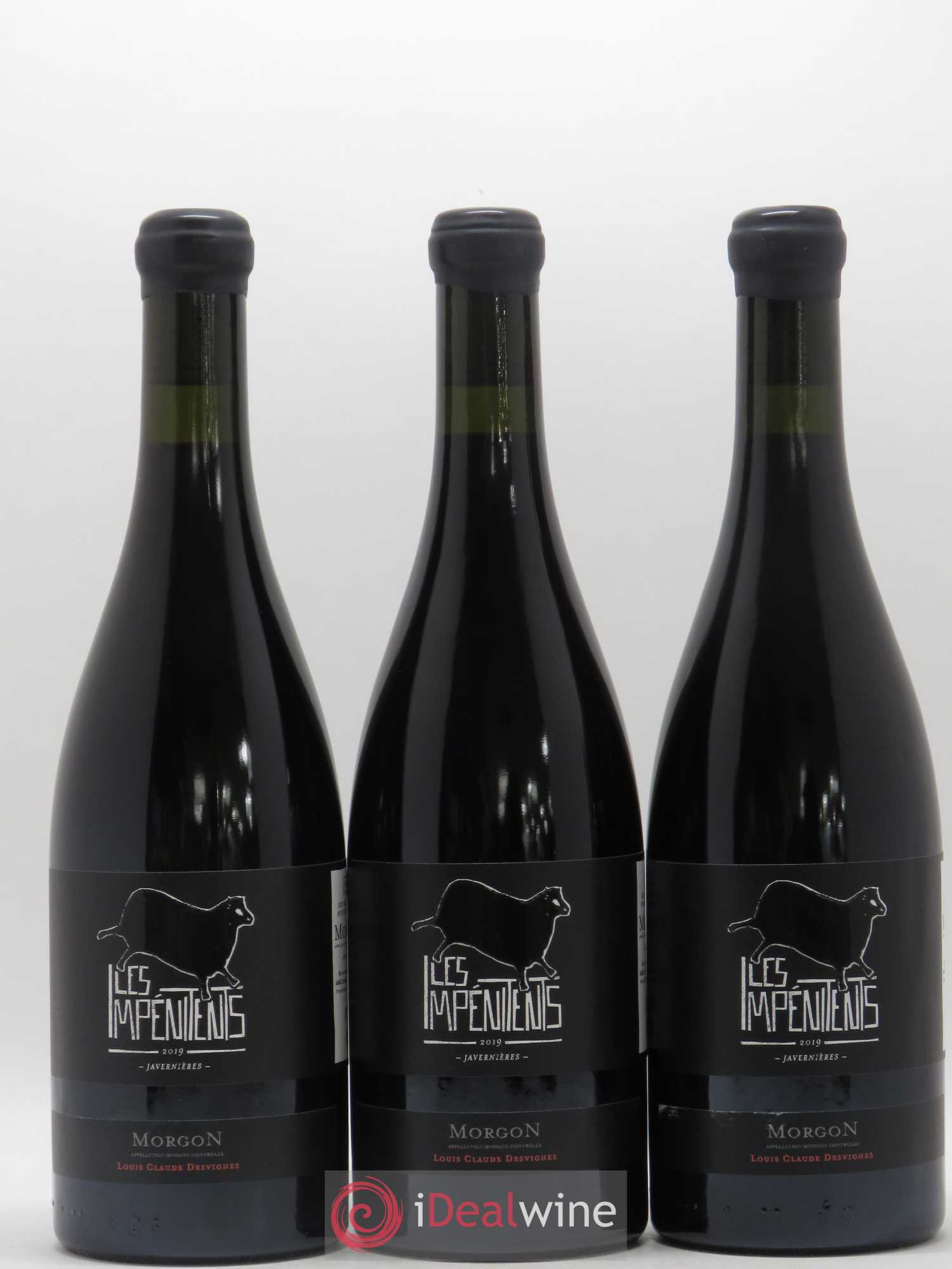Morgon Javernières Les Impénitents Louis-Claude Desvignes 2019 - Lot de 3 bouteilles - 0